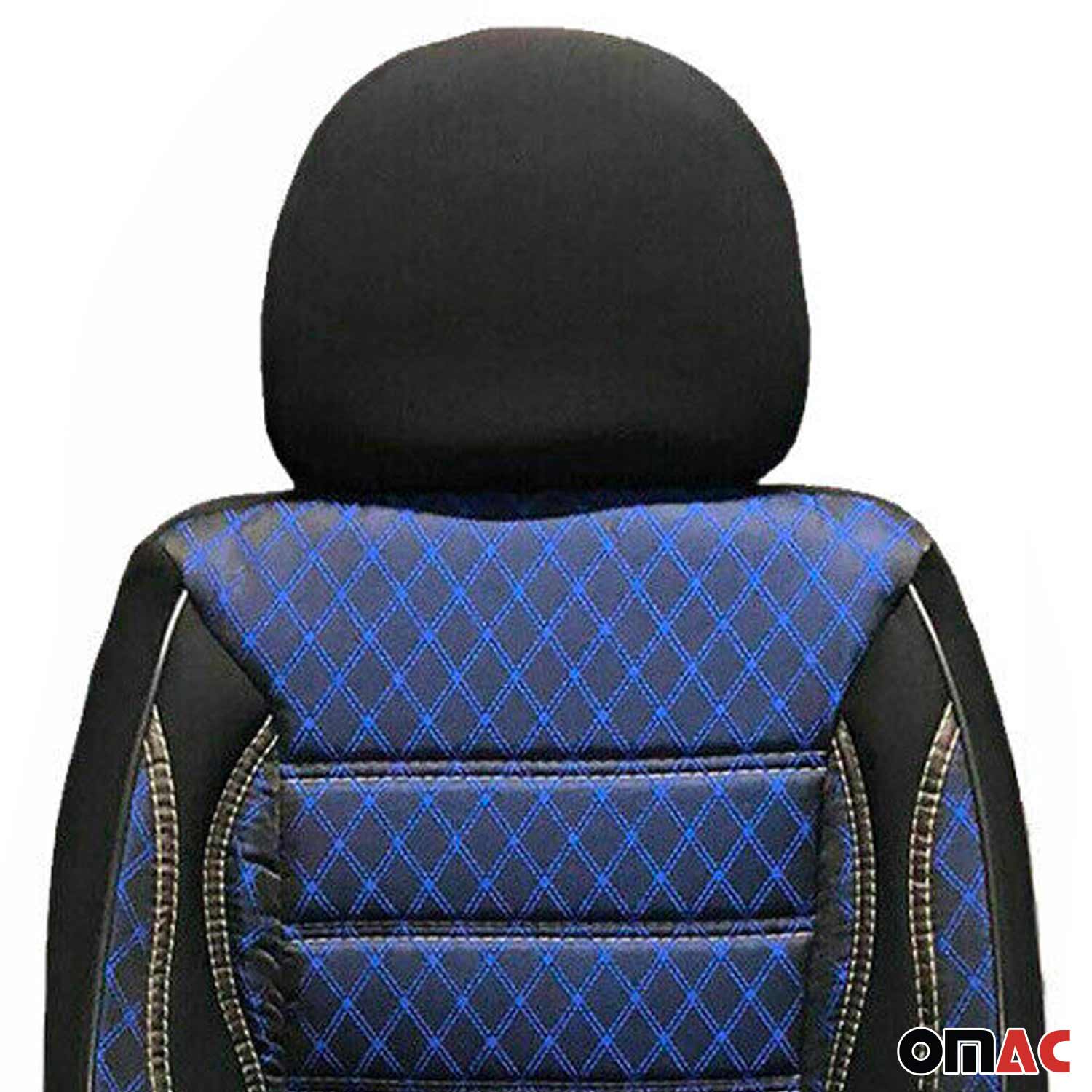 2019-2024 Mercedes Sprinter W907 910 Front Seat Covers Protector 2Pcs Fabric - Image 8