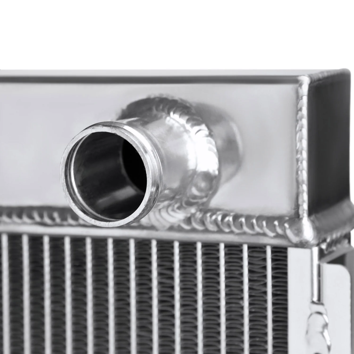 1964-1966 Ford Mustang Shelby V8 L6 Aluminum 3-Row Radiator - Image 4