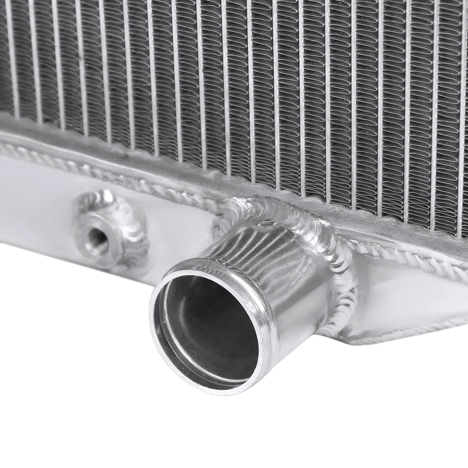 1964-1966 Ford Mustang Shelby V8 L6 Aluminum 3-Row Radiator - Image 5