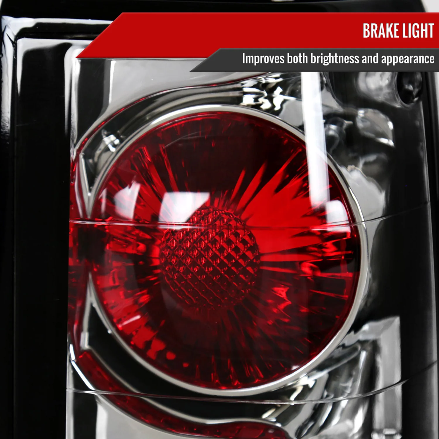 1982-1994 Chevy S10/Blazer GMC S15/Sonoma Tail Lights Chrome/Clear Lens - Image 3