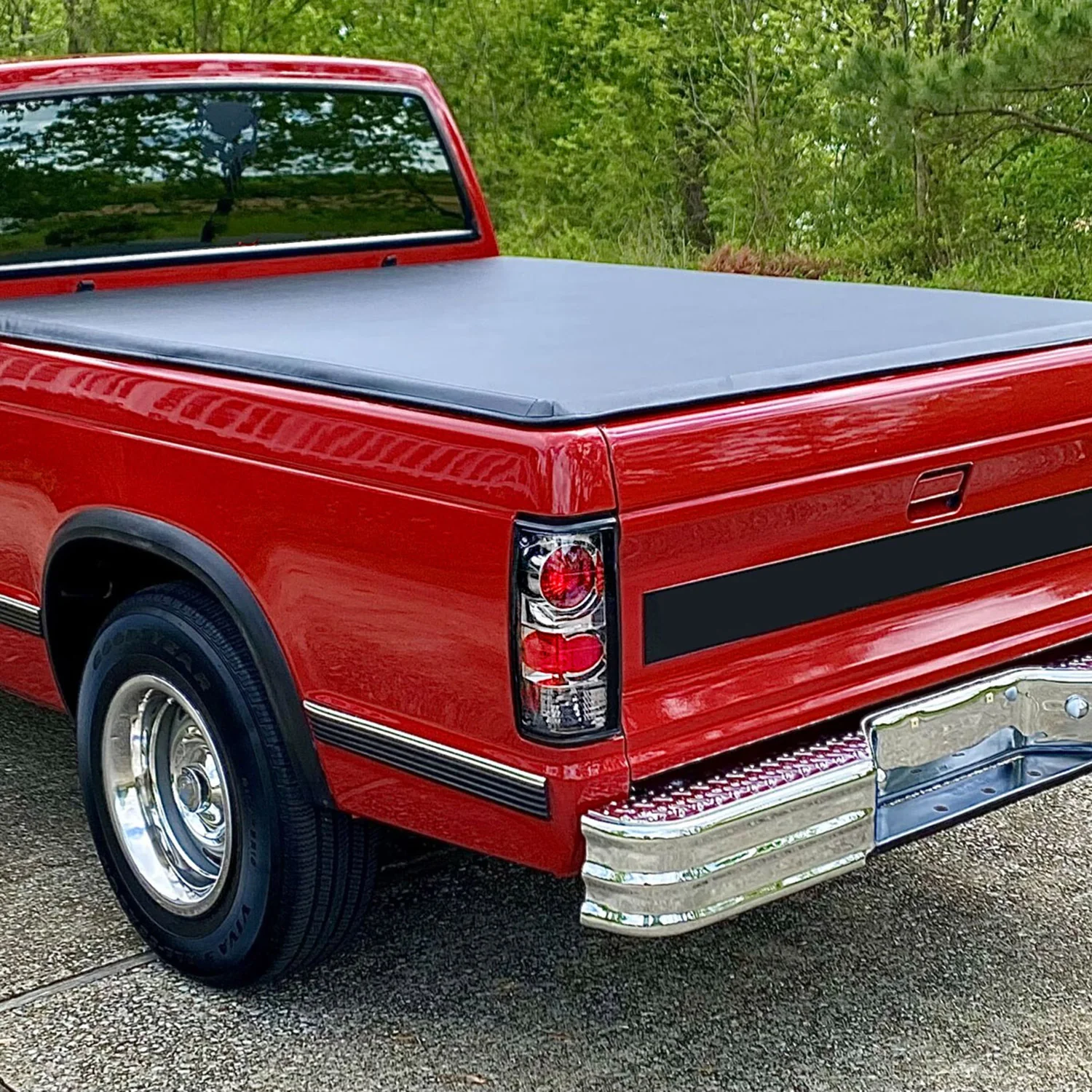 1982-1994 Chevy S10/Blazer GMC S15/Sonoma Tail Lights Chrome/Clear Lens - Image 9