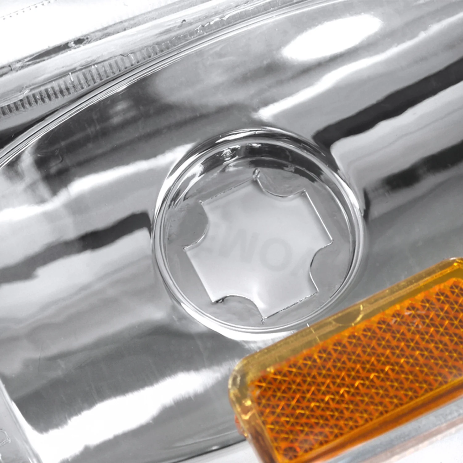 1988-1993 GMC Sierra/Yukon Chevy Silverado Corner Lights Amber Reflectors - Image 2