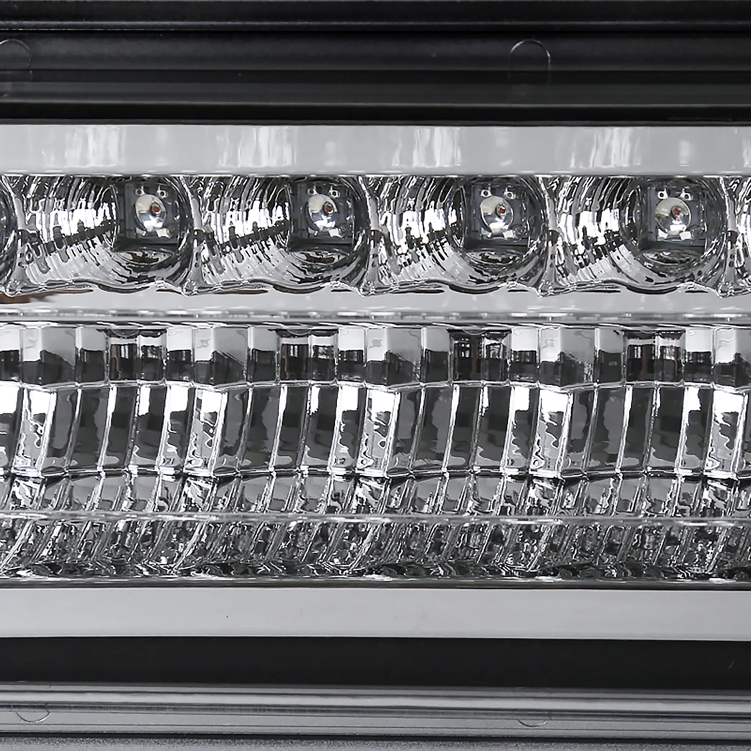 1988-1998 Chevy Blazer/Tahoe/Silverado/Sierra/Yukon LED Bumper Lights Chrome - Image 4