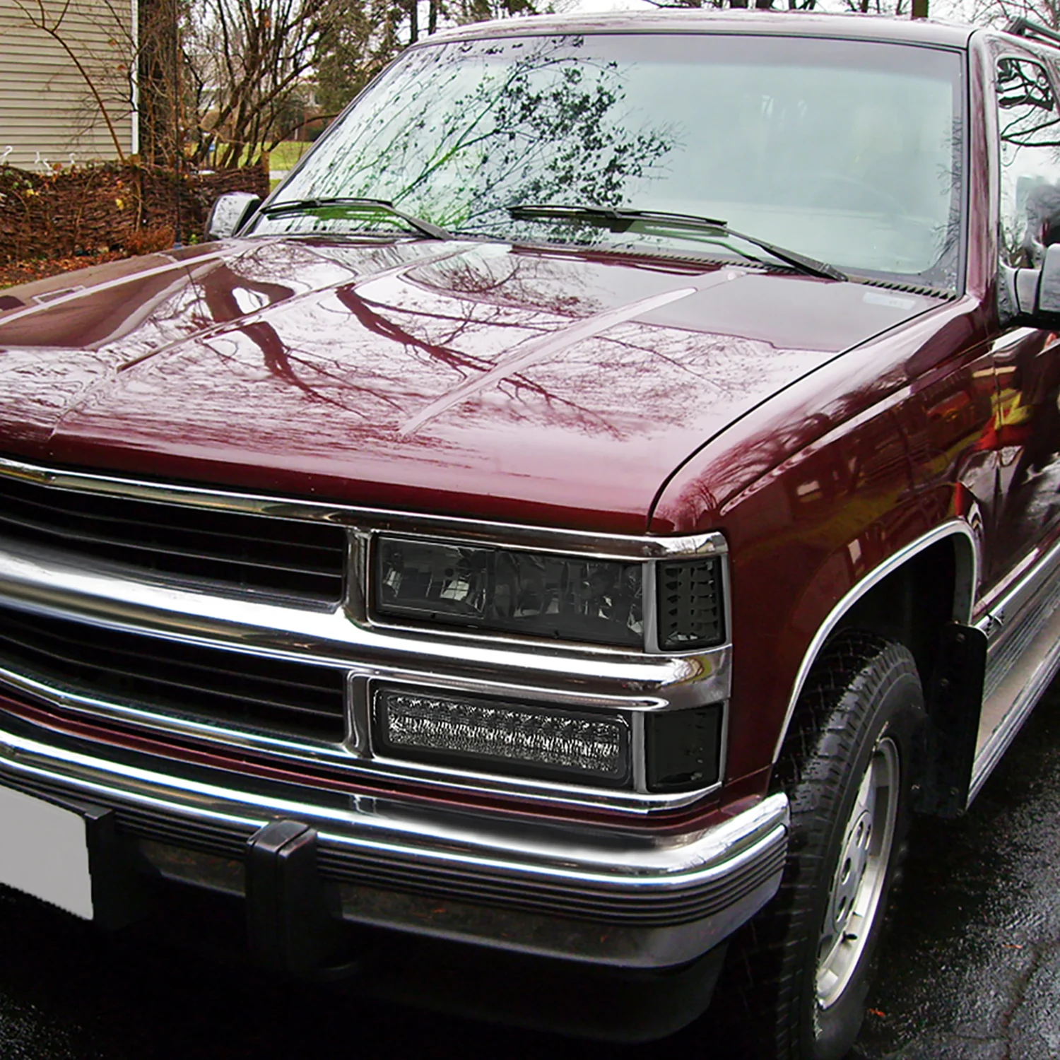 1988-1998 Chevy Blazer/Tahoe/Silverado/Sierra/Yukon LED Bumper Lights Smoke - Image 10