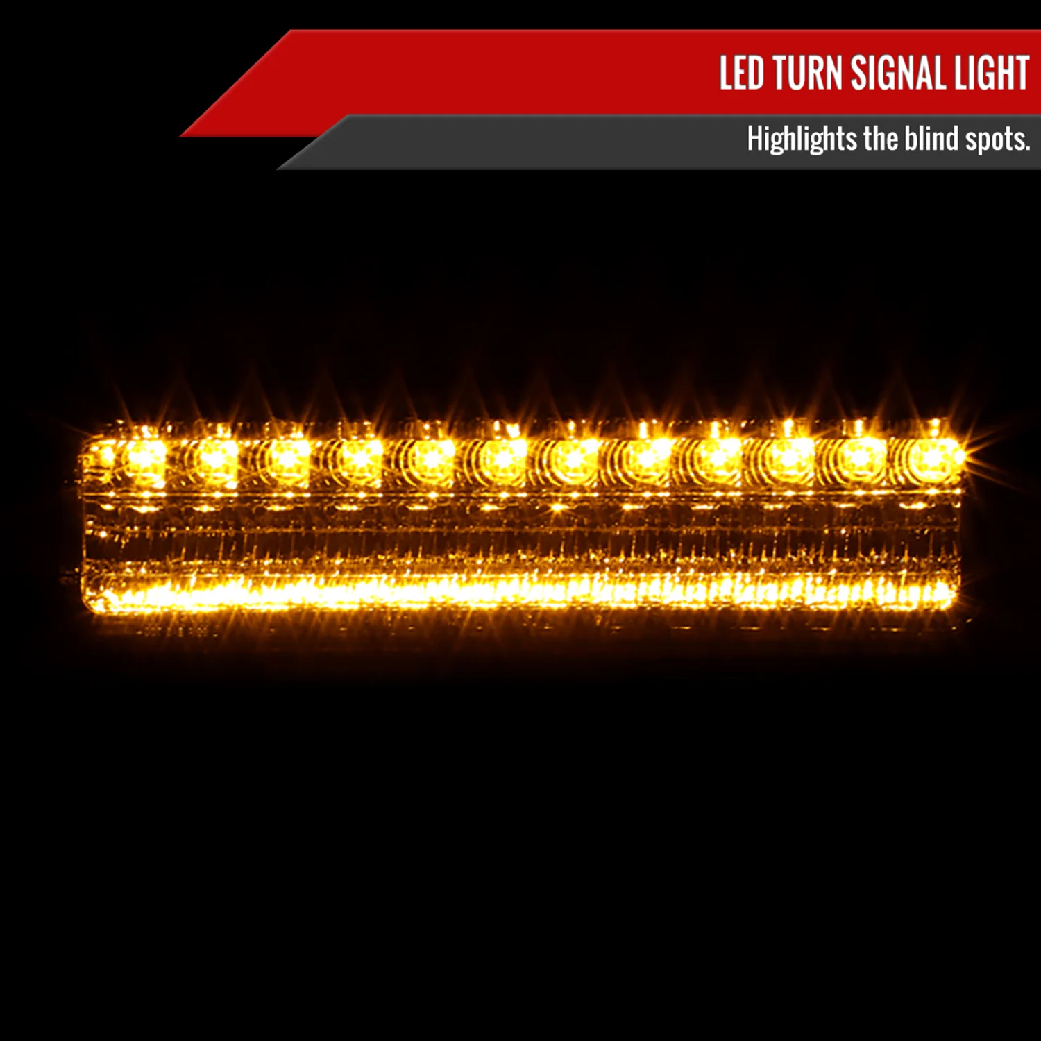 1988-1998 Chevy Blazer/Tahoe/Silverado/Sierra/Yukon LED Bumper Lights Smoke - Image 2