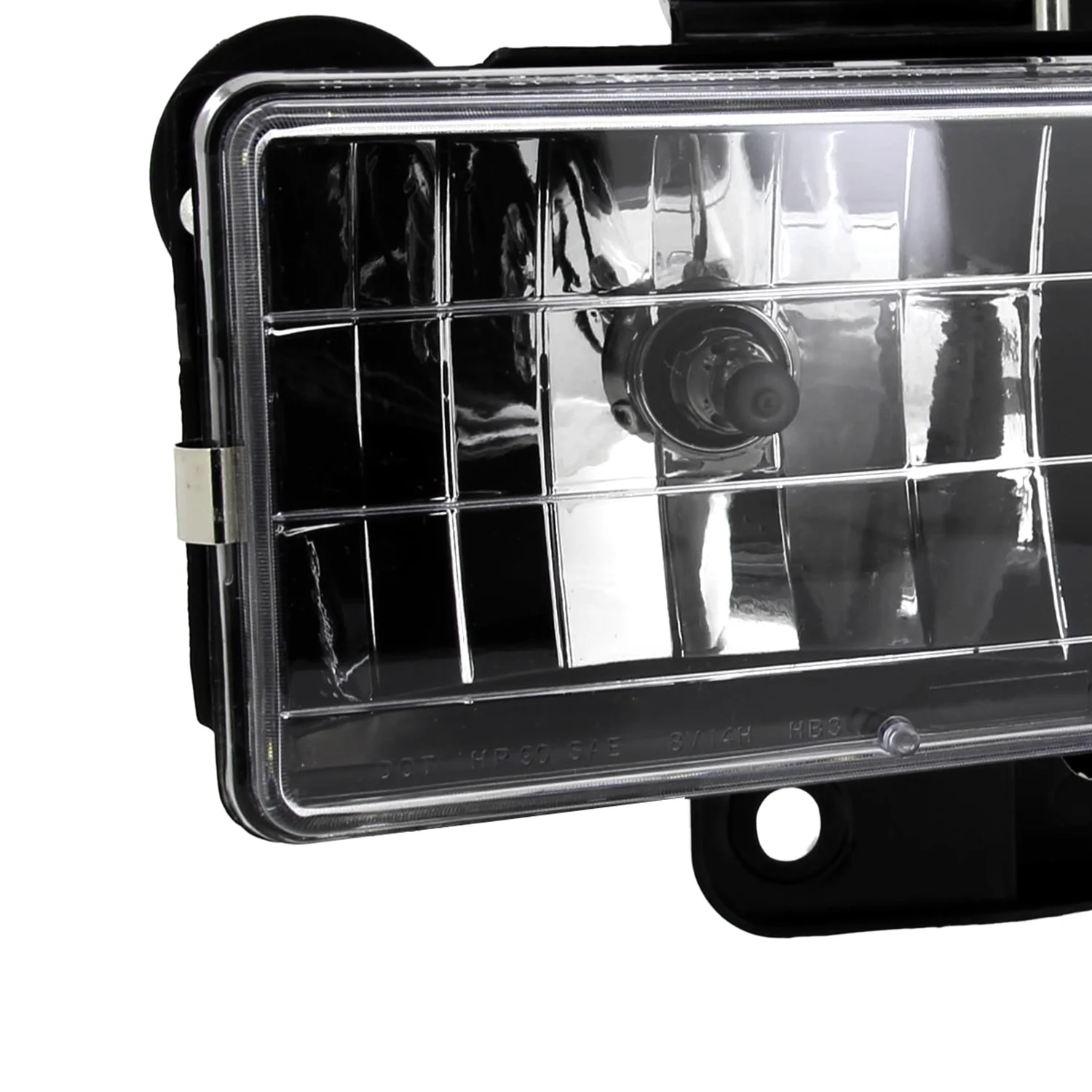 1988-1998 Chevy C/K C10/Tahoe/Sierra/Yukon/Suburban Crystal Headlights Black - Image 5