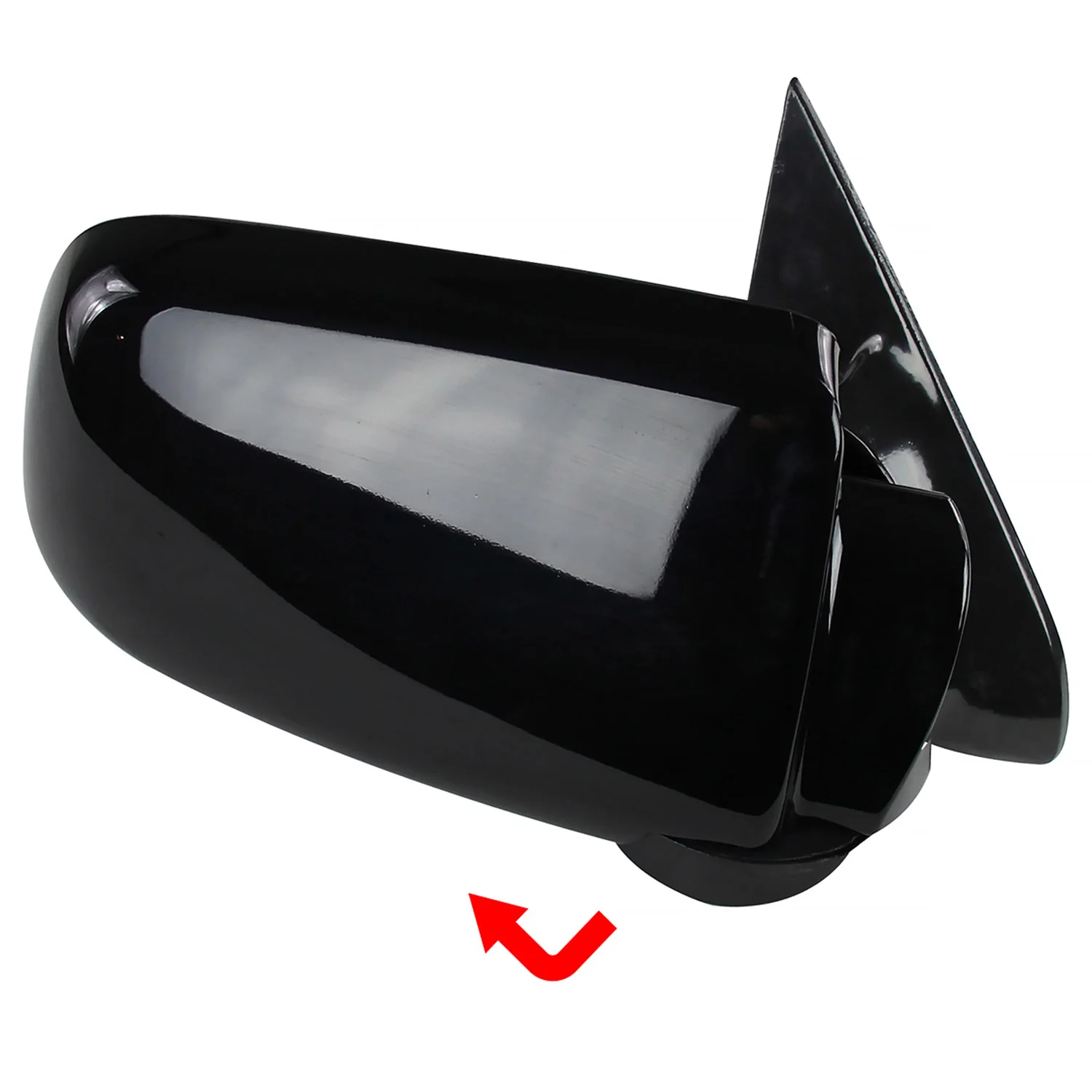 1988-1999 Chevy C/K Blazer/Tahoe/Yukon Glossy Black Side Mirror Passenger - Image 9
