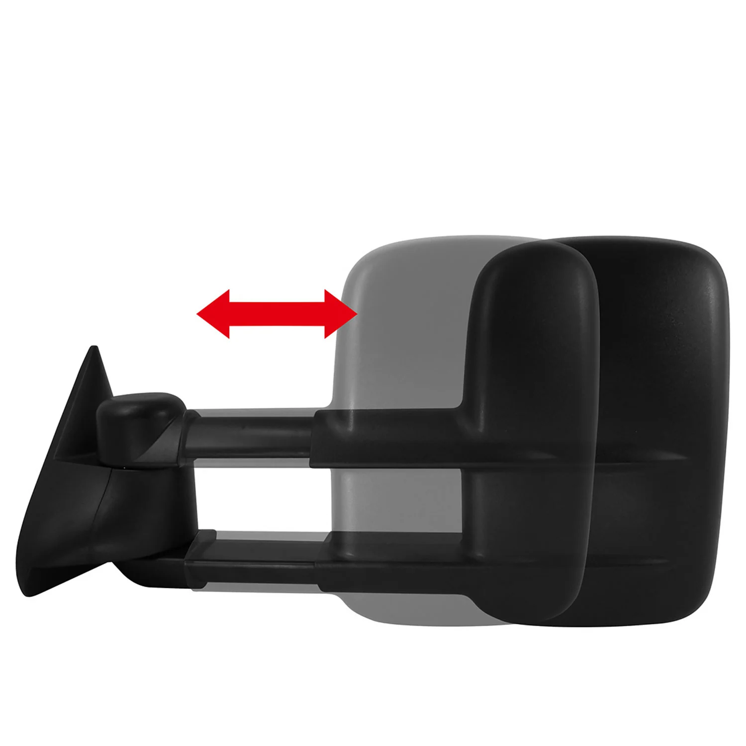 1988-2002 Chevy C3500/Tahoe GMC Yukon/Suburban Manual Towing Mirrors - Image 7