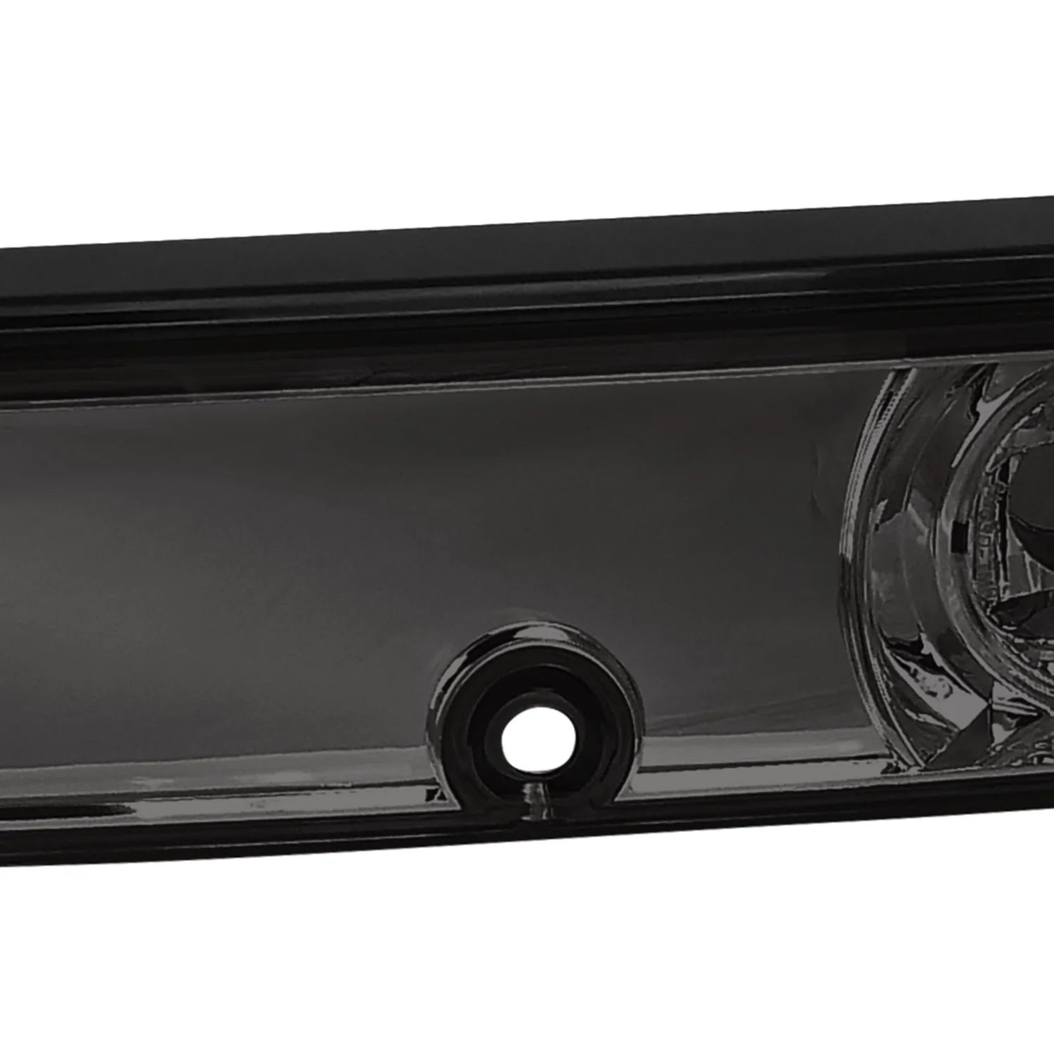 1989-1994 Nissan 240SX S13 Center Trunk Tail Light Chrome Housing/Smoke Lens - Image 3