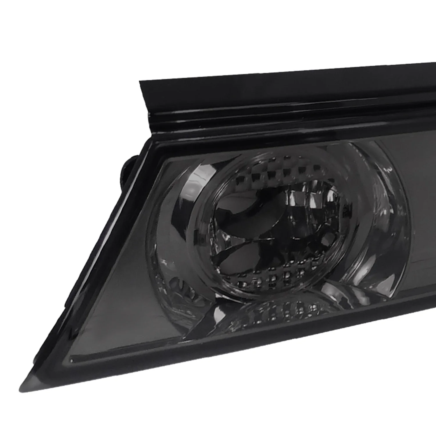 1989-1994 Nissan 240SX S13 Center Trunk Tail Light Chrome Housing/Smoke Lens - Image 4