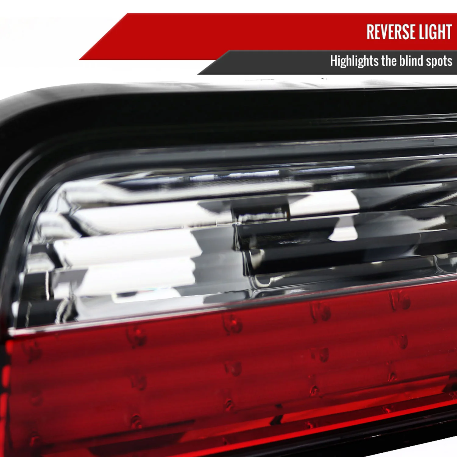 1989-1994 Nissan 240SX S13 Coupe LED Tail Lights Chrome Housing/Clear Lens - Image 6