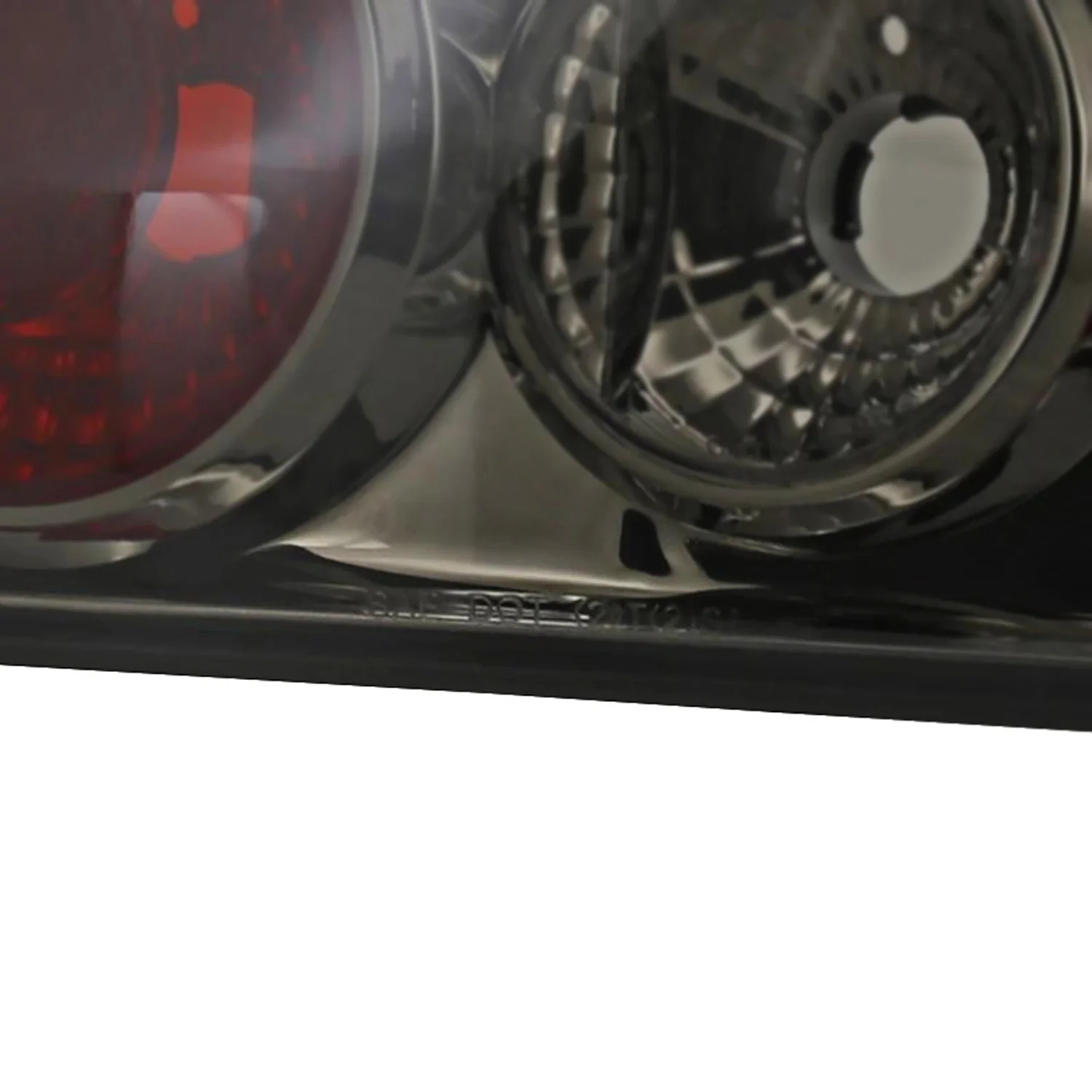 1989-1994 Nissan 240SX S13 Hatchback Tail Lights Chrome Housing/Smoke Lens - Image 6