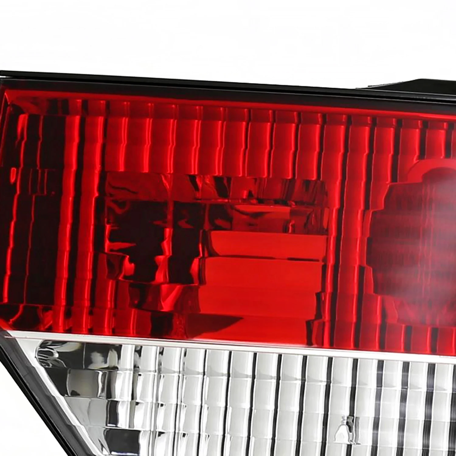 1989-1994 Nissan 240SX S13 HB Tail Lights & Trunk Light Chrome/Red Clear - Image 3