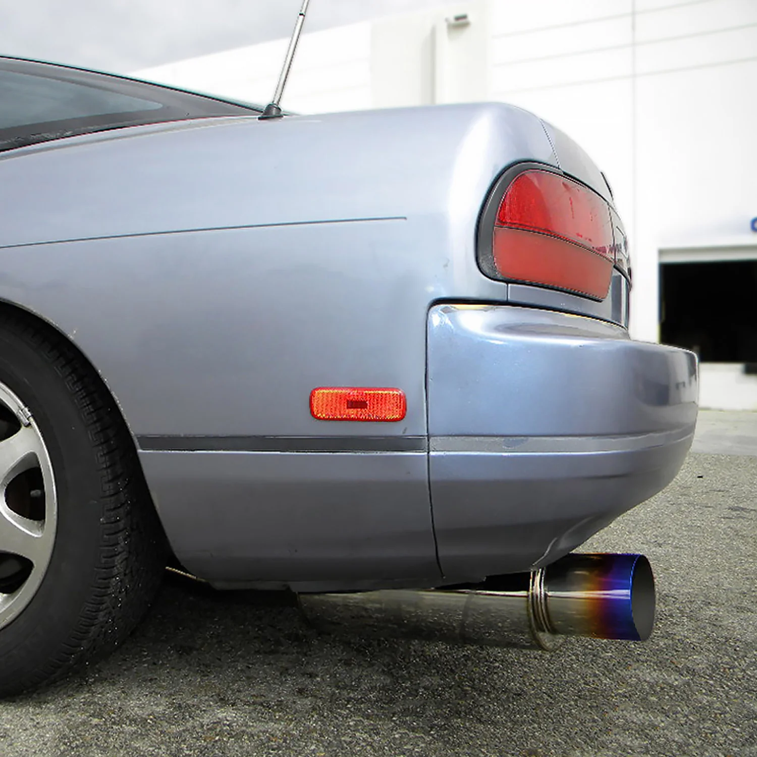 1989-1994 Nissan 240SX S13 T-304 Steel N1 Catback Exhaust System w/Burnt Tip - Image 10