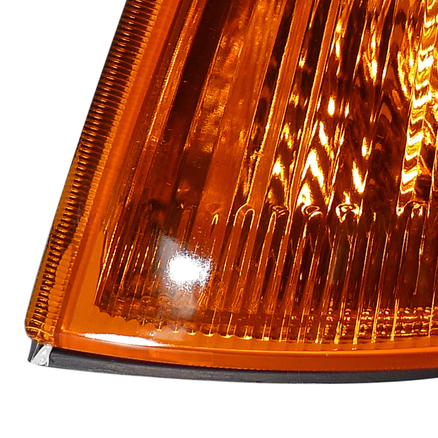 1990-1991 Honda Civic 2/3DR Corner Lights Chrome Housing/Amber Lens - Image 3