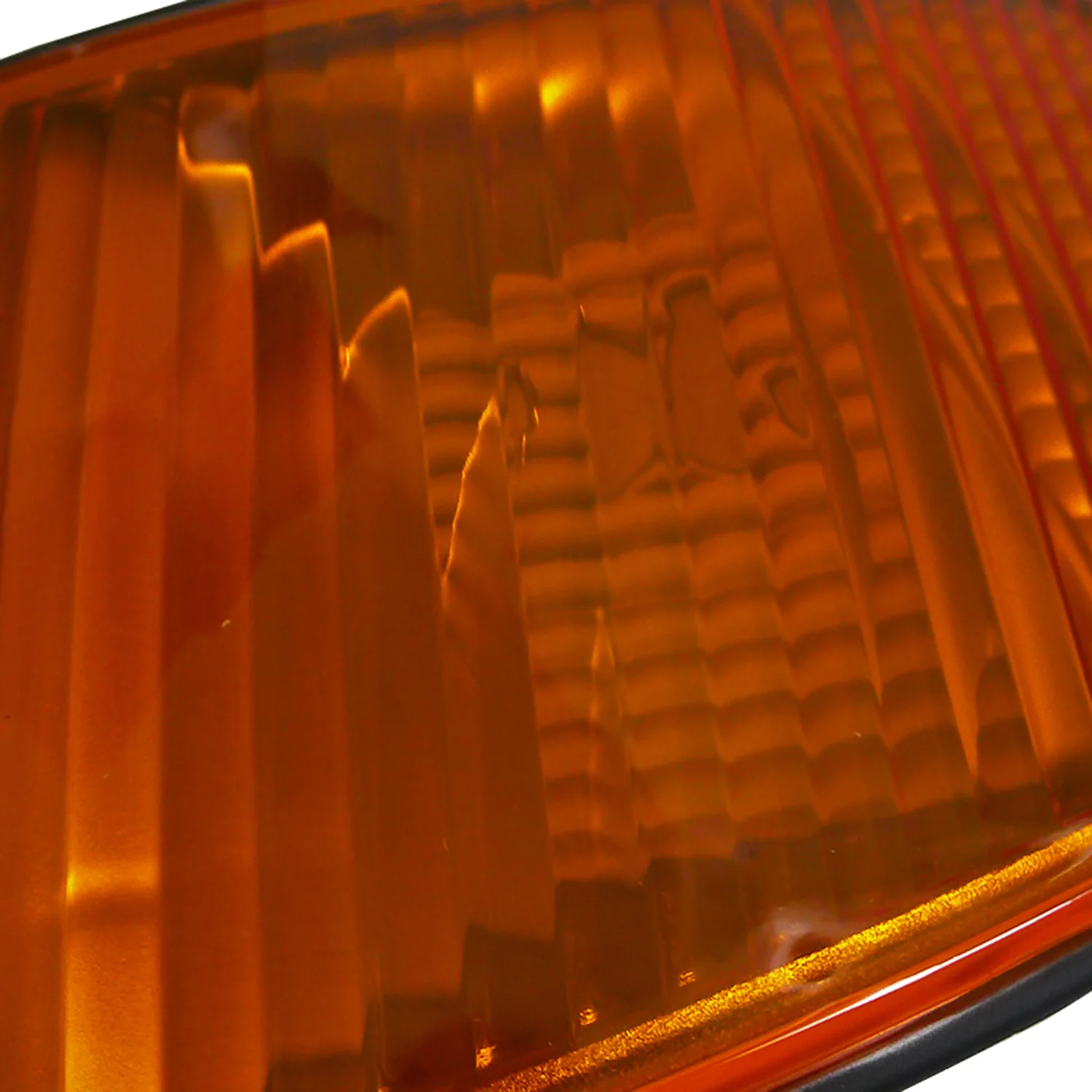 1990-1991 Honda CRX Corner Lights Chrome Housing/Amber Lens - Image 3