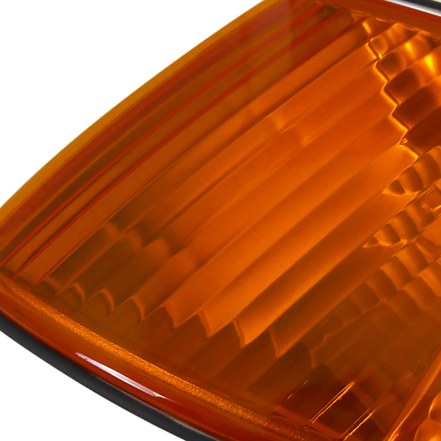 1990-1991 Honda CRX Corner Lights Chrome Housing/Amber Lens - Image 4