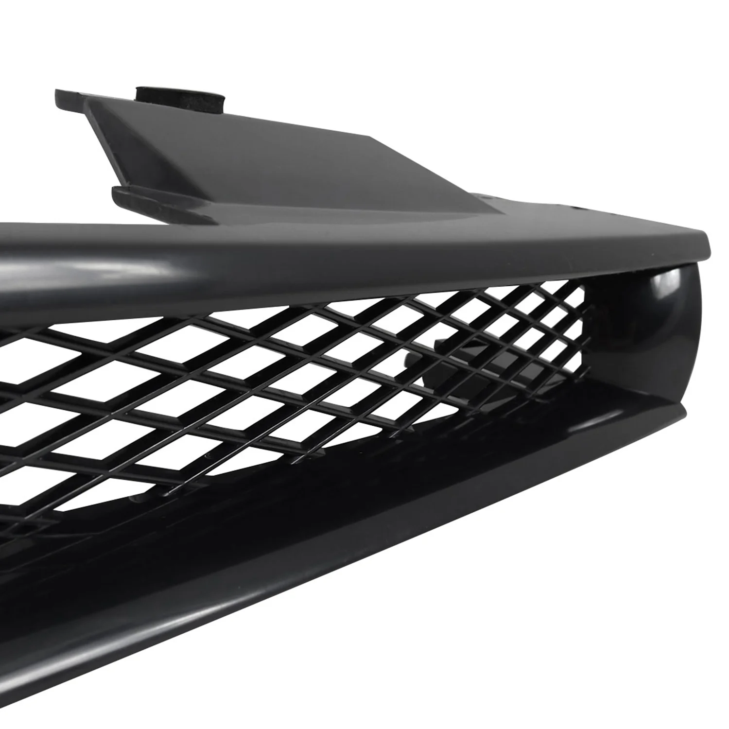 1990-1993 Honda Accord Coupe/Sedan Black ABS Mesh Grille - Image 4