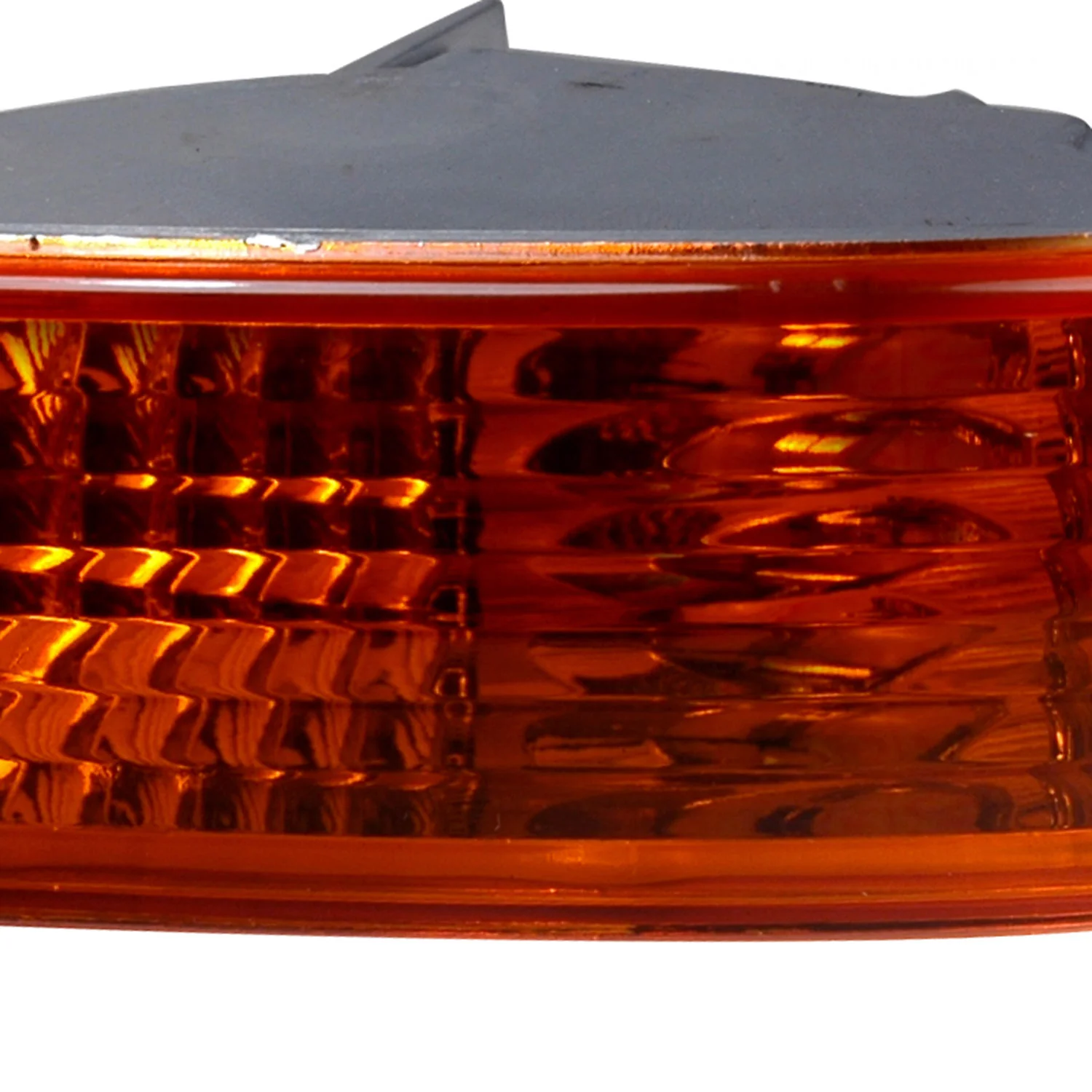 1992-1993 Acura Integra Bumper Lights Chrome Housing/Amber Lens - Image 3
