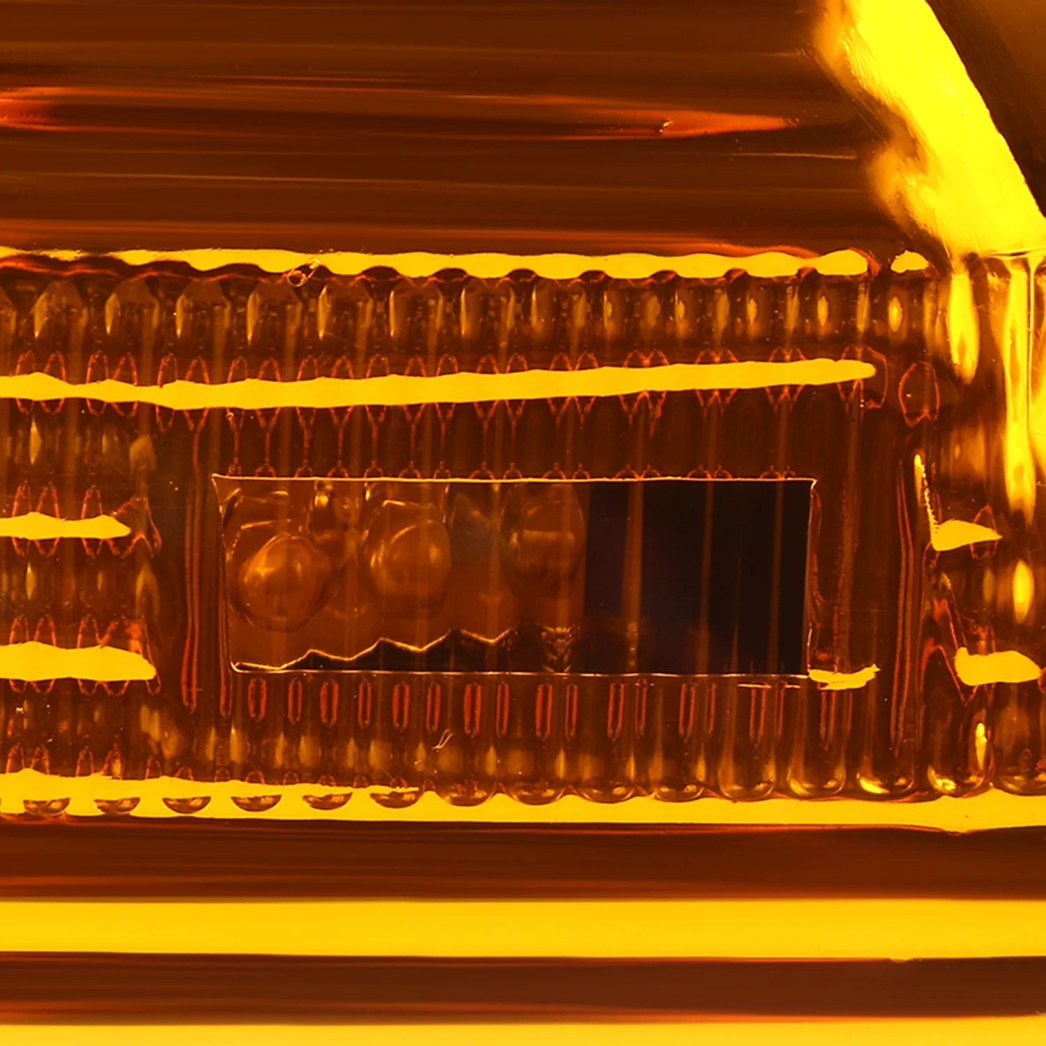 1992-1995 Honda Civic 2/3DR LED Corner Lights Chrome Housing/Amber Lens - Image 6