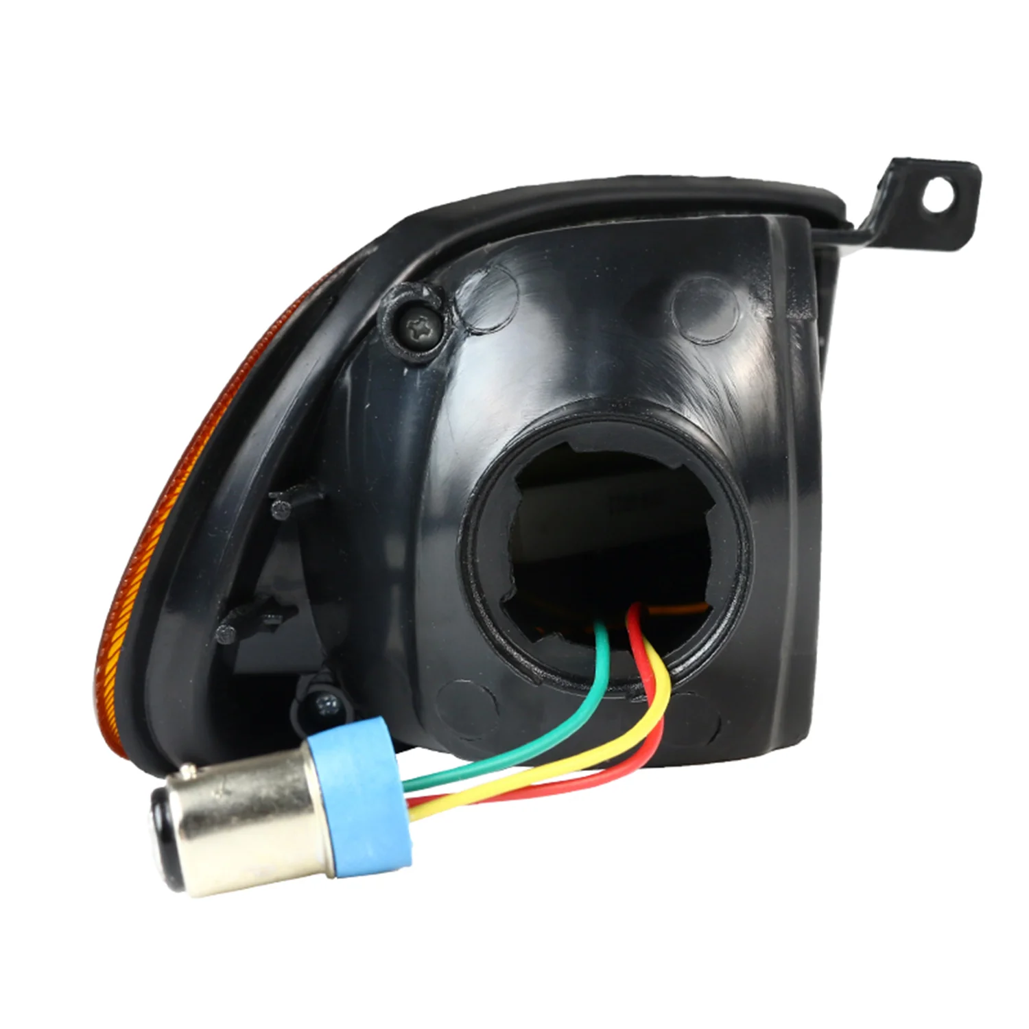 1992-1995 Honda Civic 2/3DR LED Corner Lights Chrome Housing/Amber Lens - Image 9