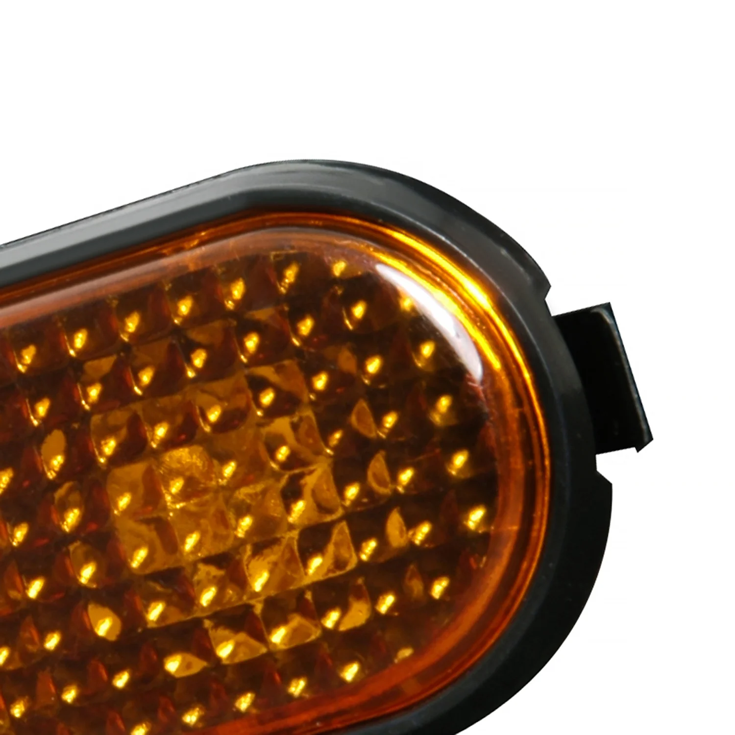 1992-1995 Honda Civic Amber Smoke Lens Side Marker Flat Style Lights - Image 5