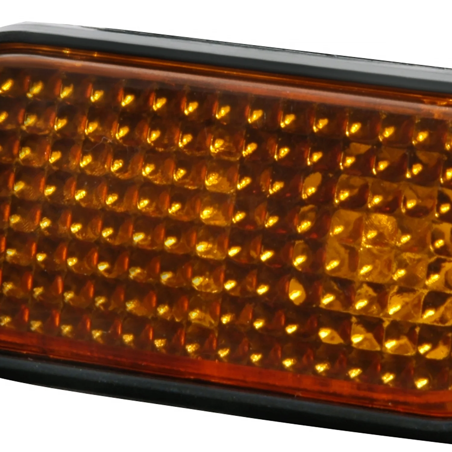 1992-1995 Honda Civic Amber Smoke Lens Side Marker Flat Style Lights - Image 6