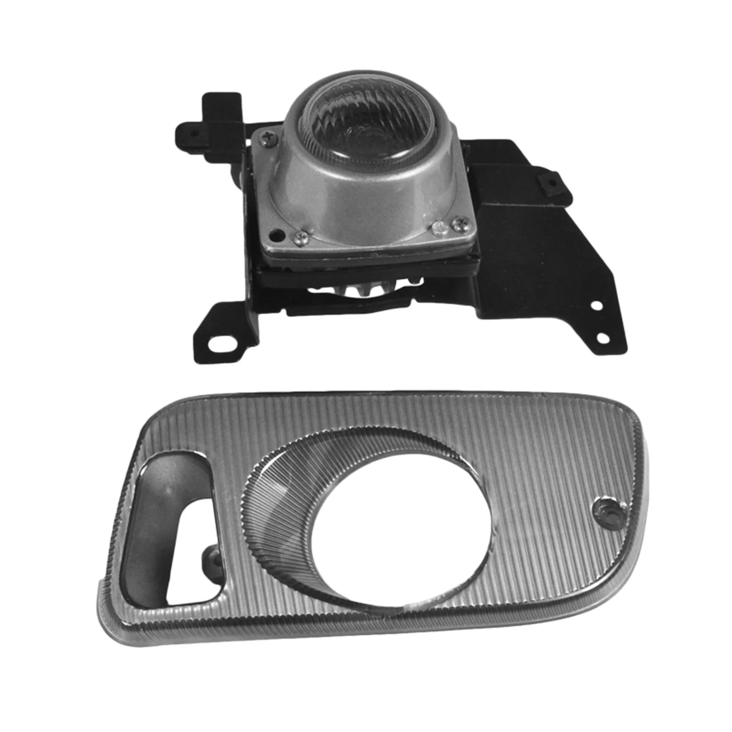 1992-1995 Honda Civic Coupe/Hatchback H3 Fog Lights Kit Chrome/Clear Lens - Image 5