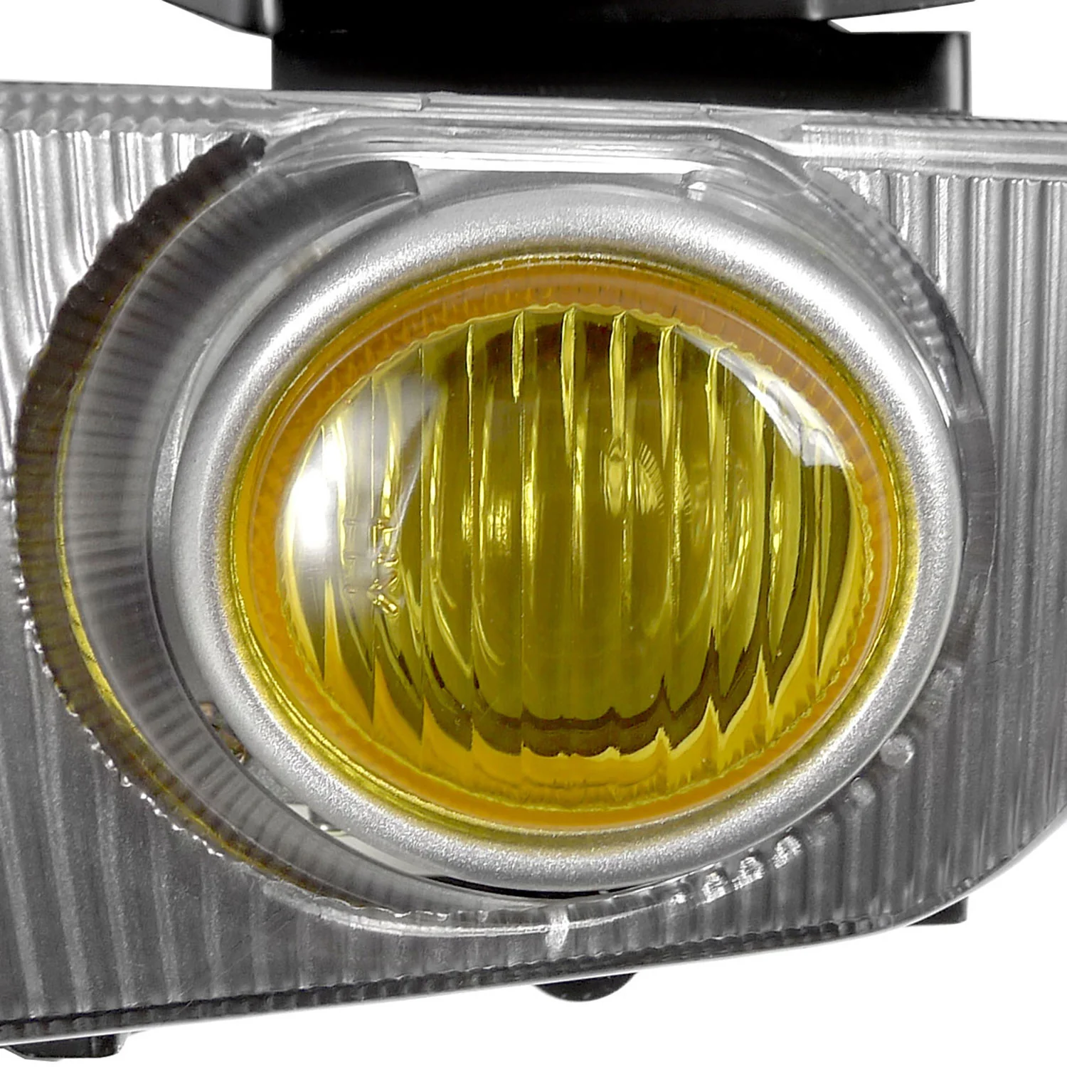1992-1995 Honda Civic Sedan H3 Fog Lights Kit Chrome Housing/Yellow Lens - Image 3