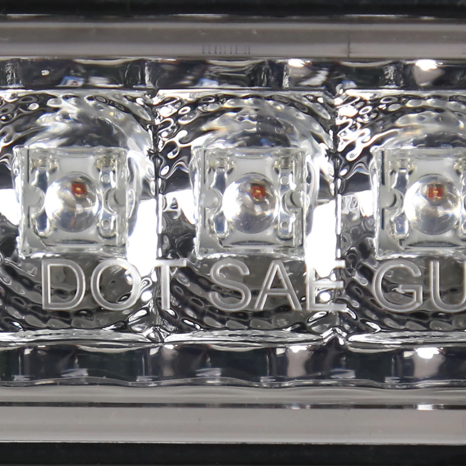 1992-1996 Ford F-150/F-250/F-350/Bronco LED 3rd Brake Light Chrome/Clear Lens - Image 5