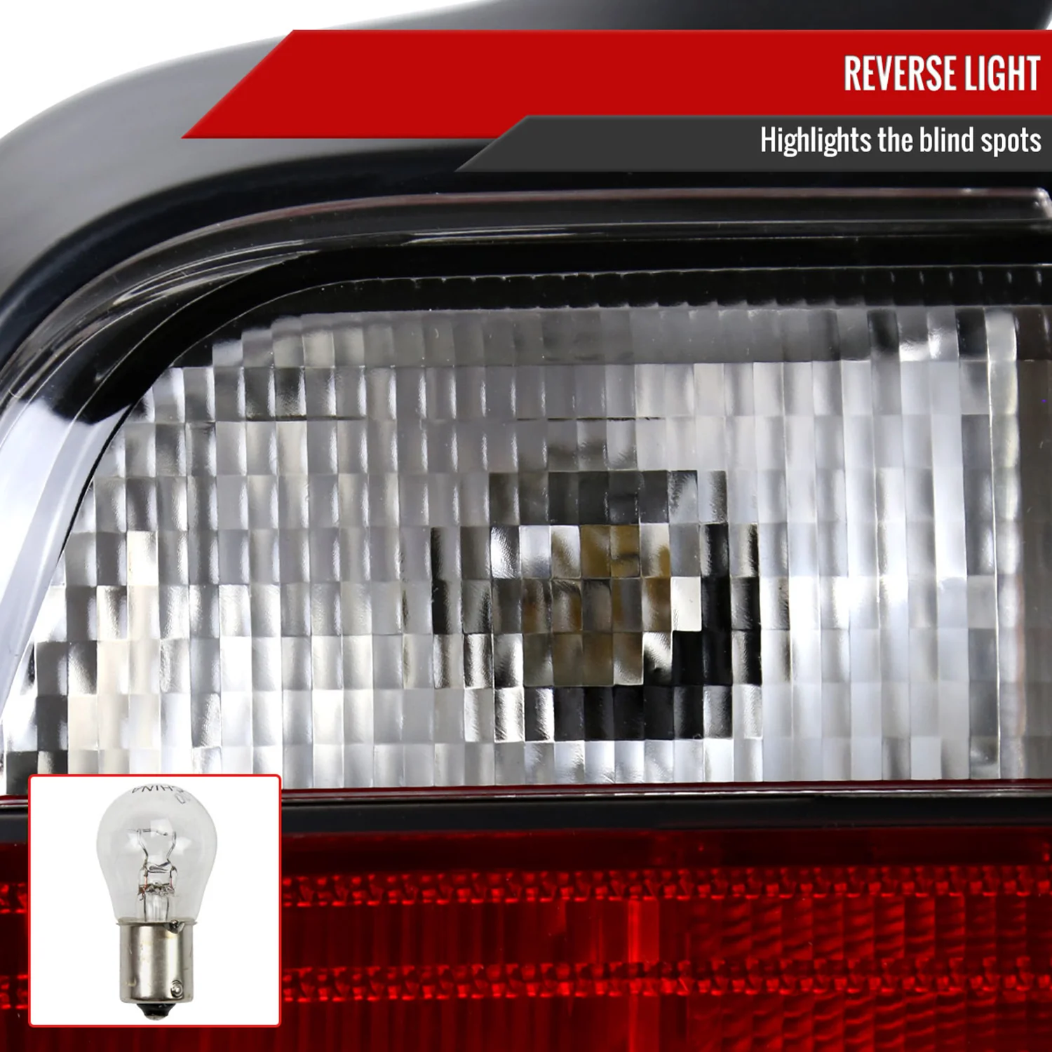 1992-1998 BMW E36 3 Series Sedan Tail Lights Chrome Housing/Red Clear Lens - Image 3