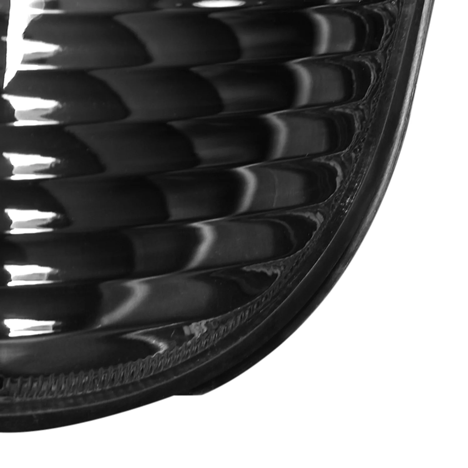1992-2007 Ford E-Series Econoline Corner Lights Amber Reflectors Matt Black - Image 6