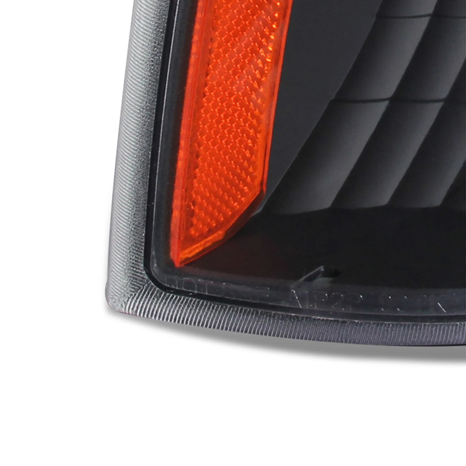 1993-1997 Ford Ranger Factory Corner Parking Turn Signal Lights Matt Black - Image 4