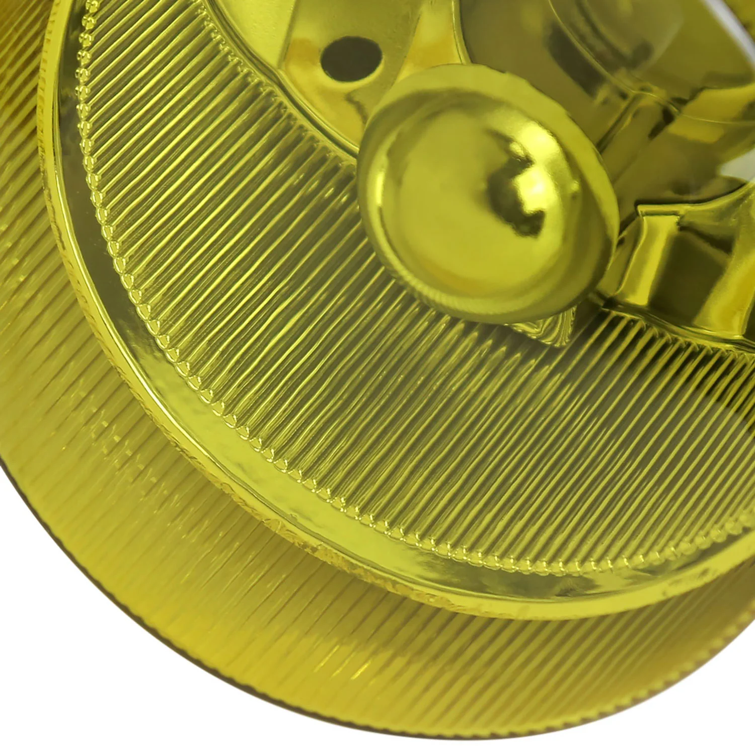 1993-1997 Honda Civic Del Sol Fog Lights Chrome Housing/Yellow Lens - Image 3