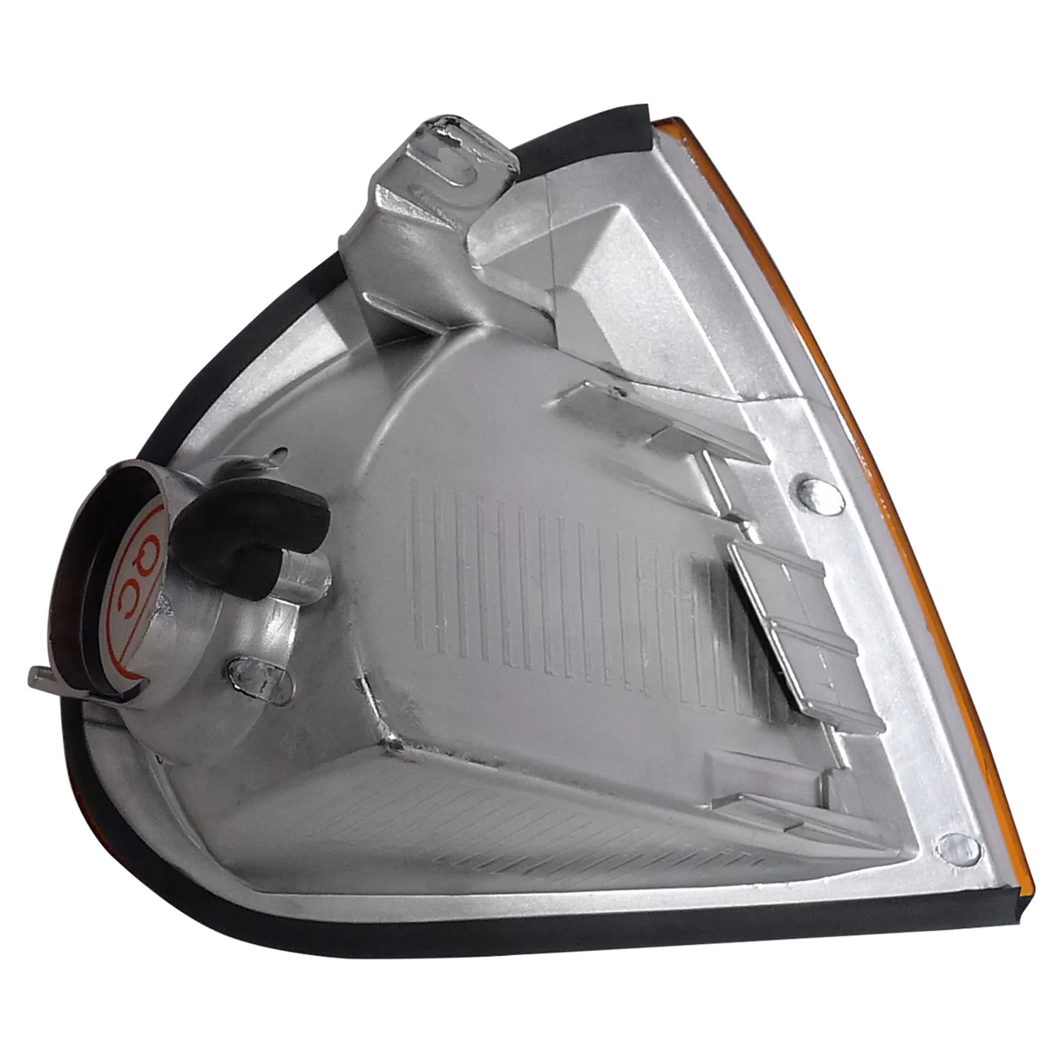 1993-1997 Honda Del Sol Corner Lights Chrome Housing/Amber Lens - Image 9
