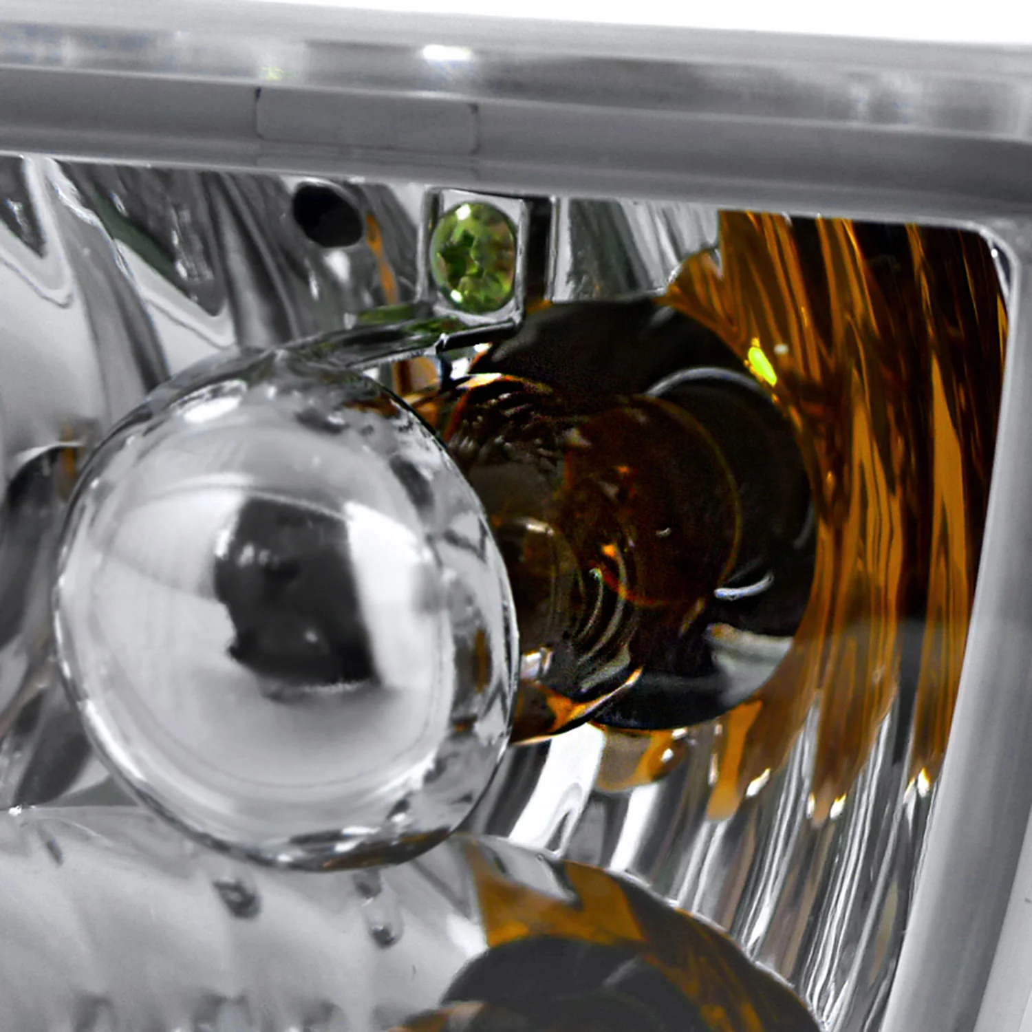 1993-1998 VW Golf Mk3/Jetta/Cabrio H3 Bumper Fog Lights Chrome/Clear Lens - Image 5