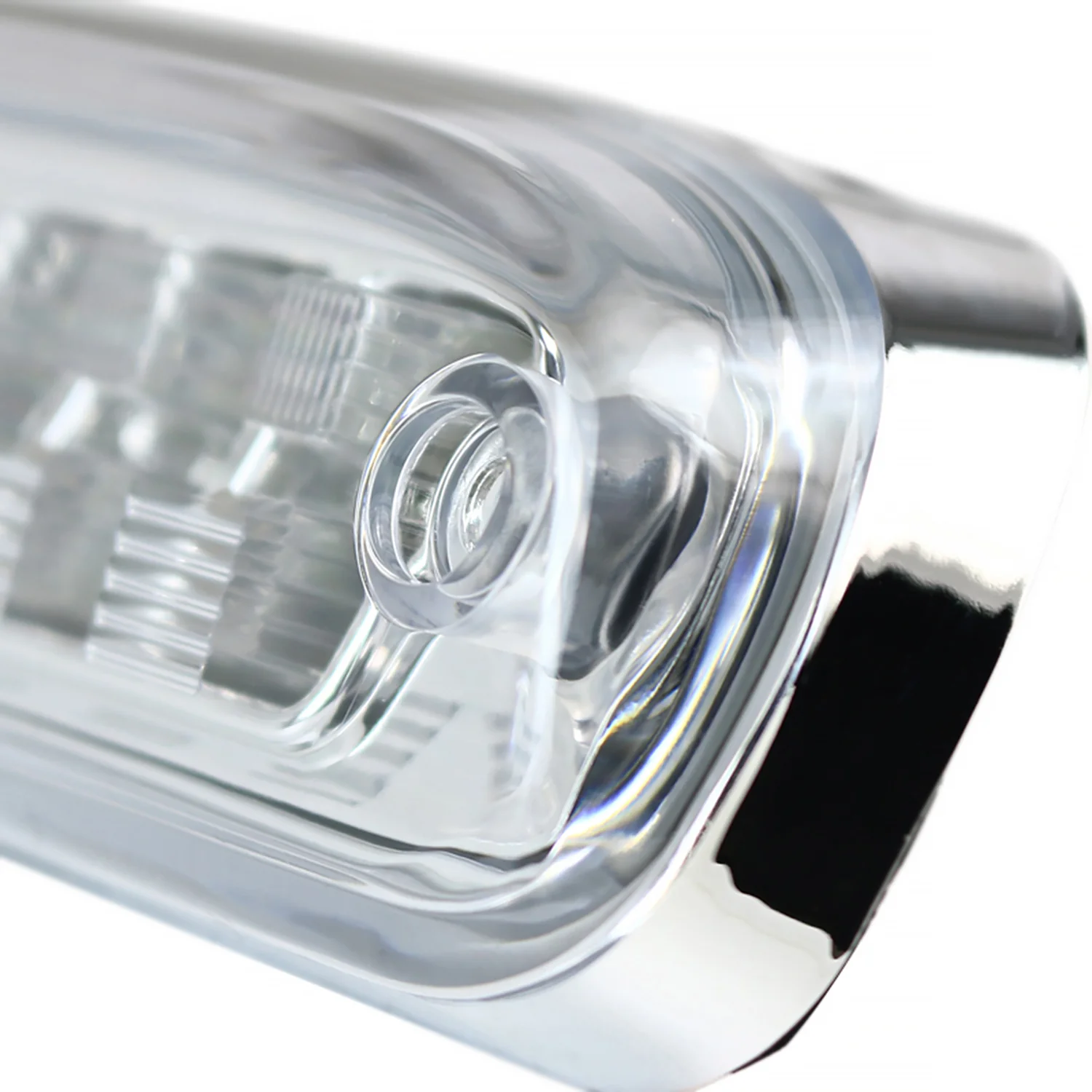 1993-2016 Ford F-250/350/450/550/ Ford Ranger LED 3rd Brake Tail Light Chrome - Image 9
