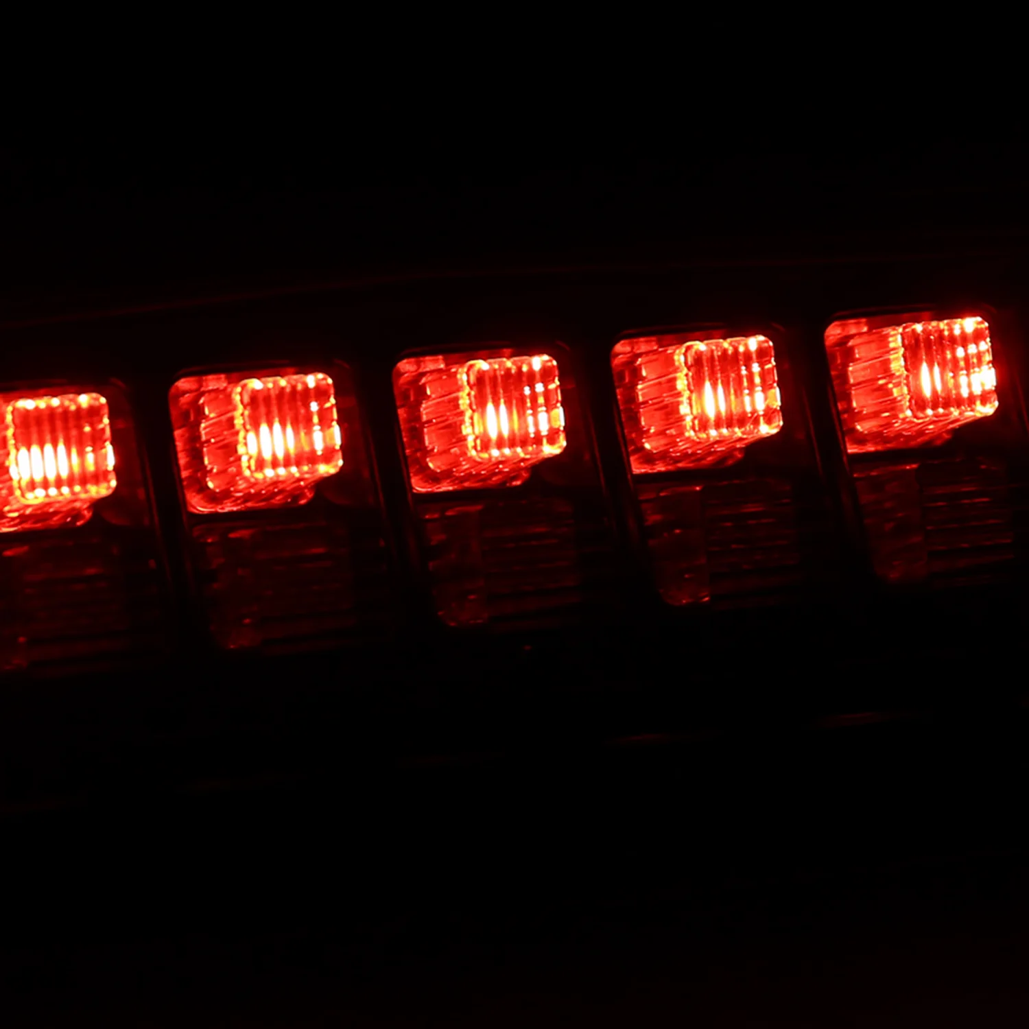 1993-2016 Ford F-250/350/450/550/Ranger LED 3rd Brake Tail Light Black/Smoke - Image 4