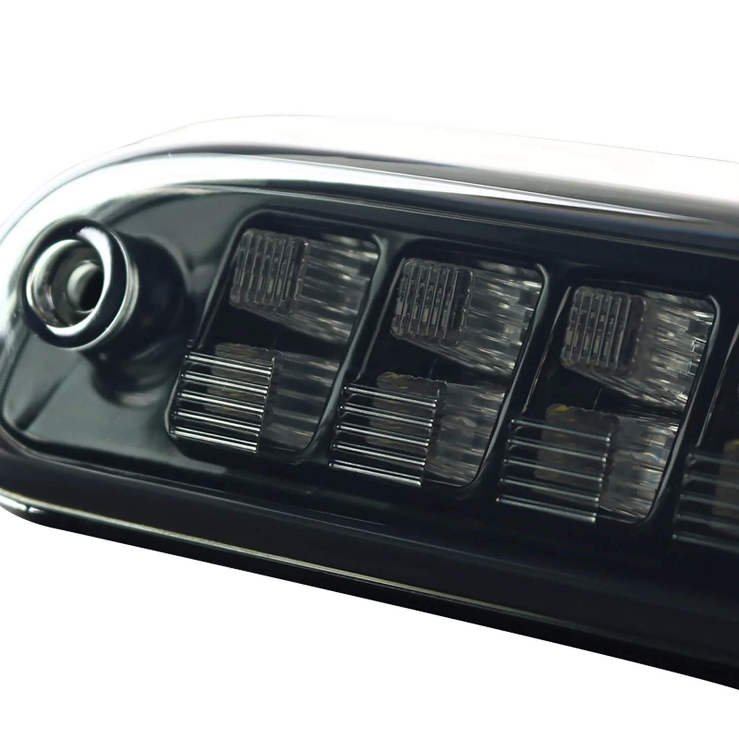 1993-2016 Ford F-250/350/450/550/Ranger LED 3rd Brake Tail Light Black/Smoke - Image 6