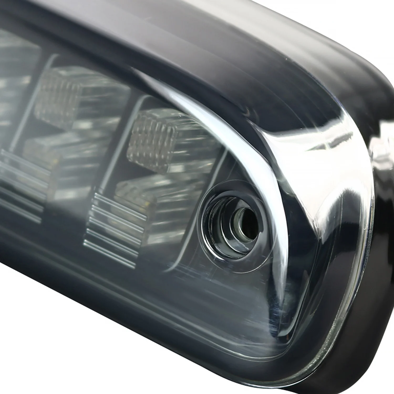 1993-2016 Ford F-250/350/450/550/Ranger LED 3rd Brake Tail Light Black/Smoke - Image 8