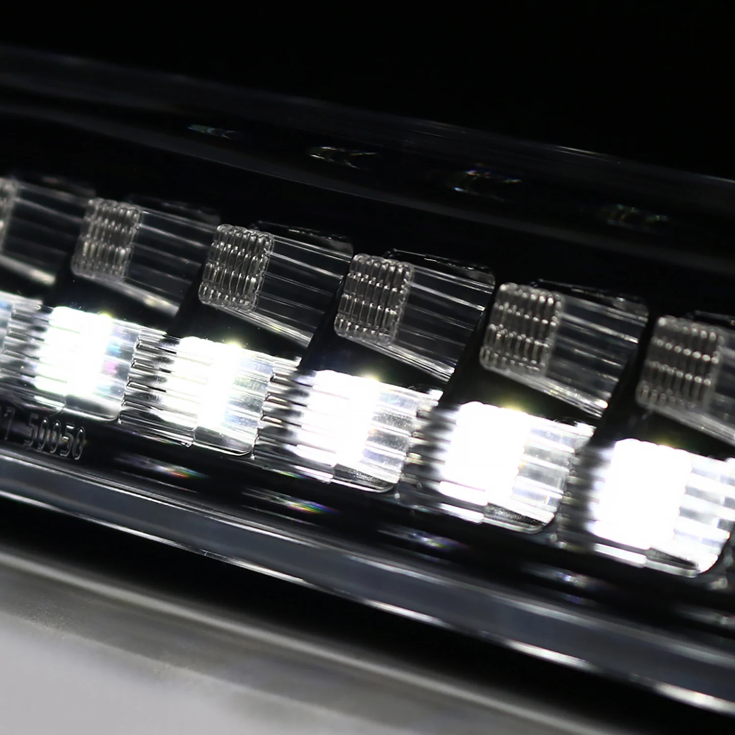 1993-2016 Ford F-250/350/450/550/Ranger LED 3rd Brake Tail Light Matt Black - Image 4