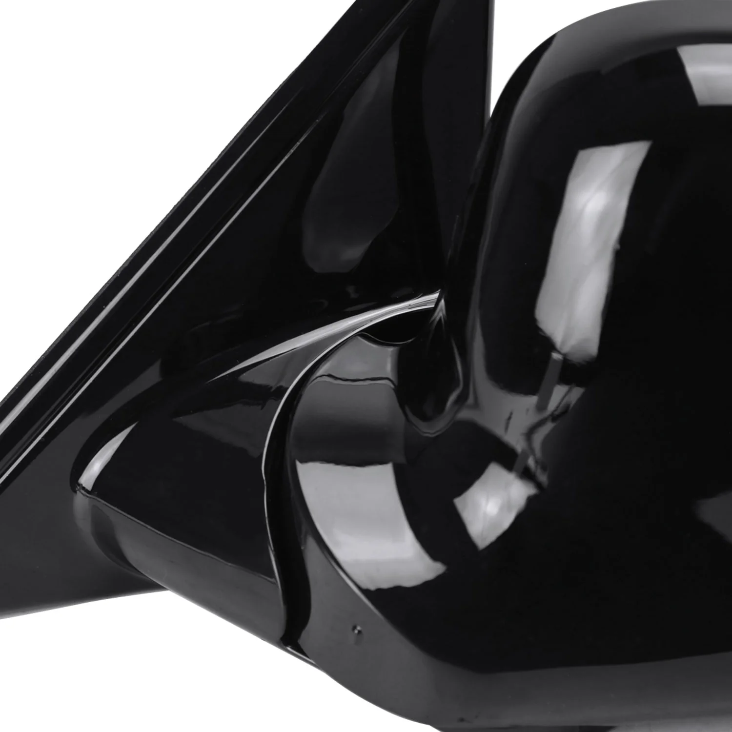 1994-1998 Chevy S10/ 94-1998 GMC S15 Glossy Black Manual Side Mirror Passenger - Image 5