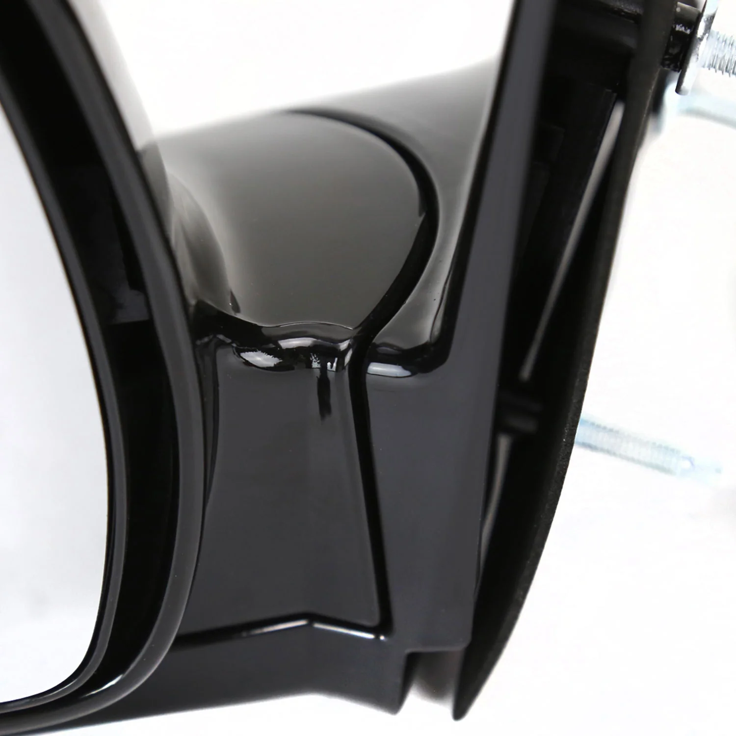 1994-1998 Chevy S10/ 94-1998 GMC S15 Glossy Black Manual Side Mirror Passenger - Image 6