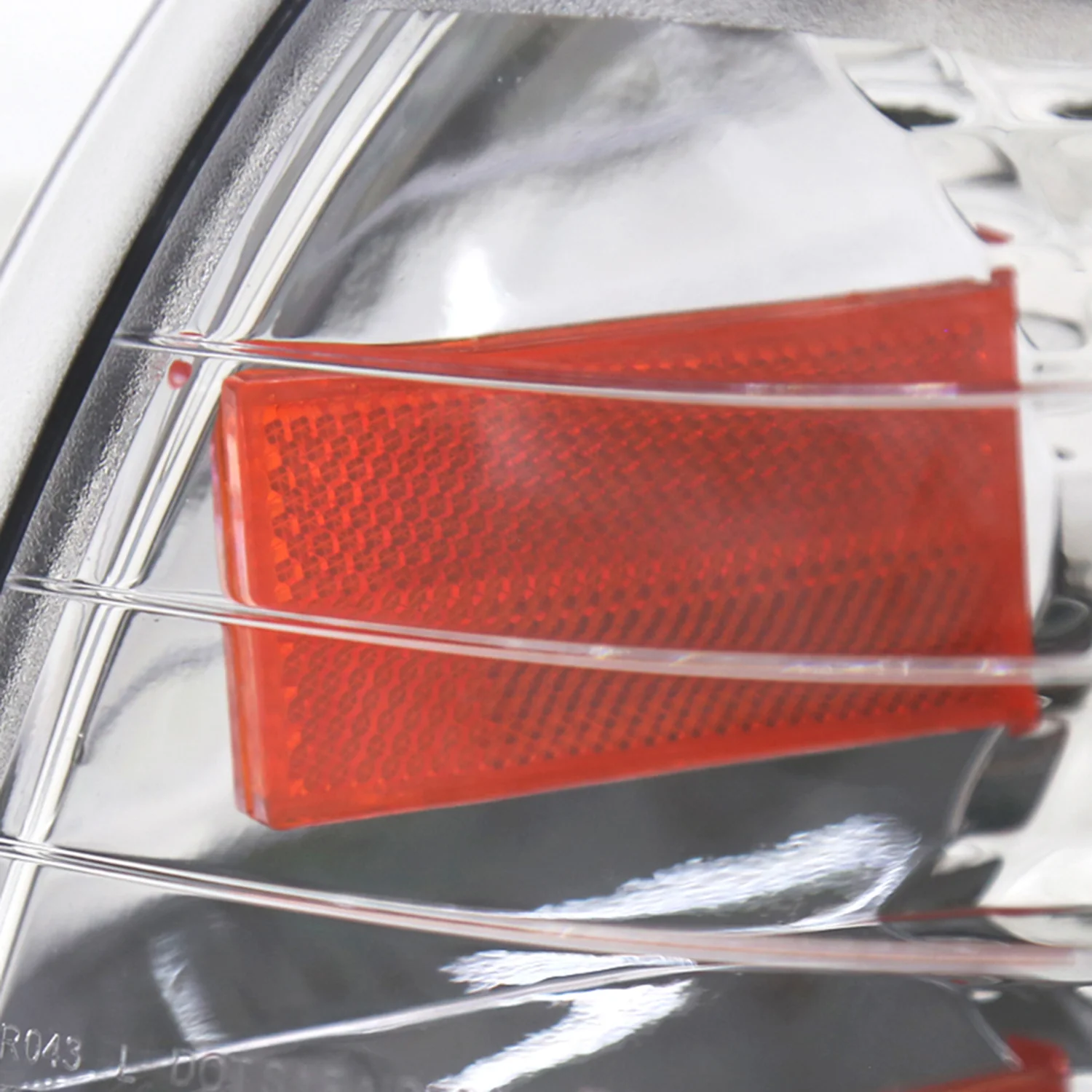 1994-1998 Ford Mustang Corner Parking Turn Signal Lights Chrome/Clear Lens - Image 3