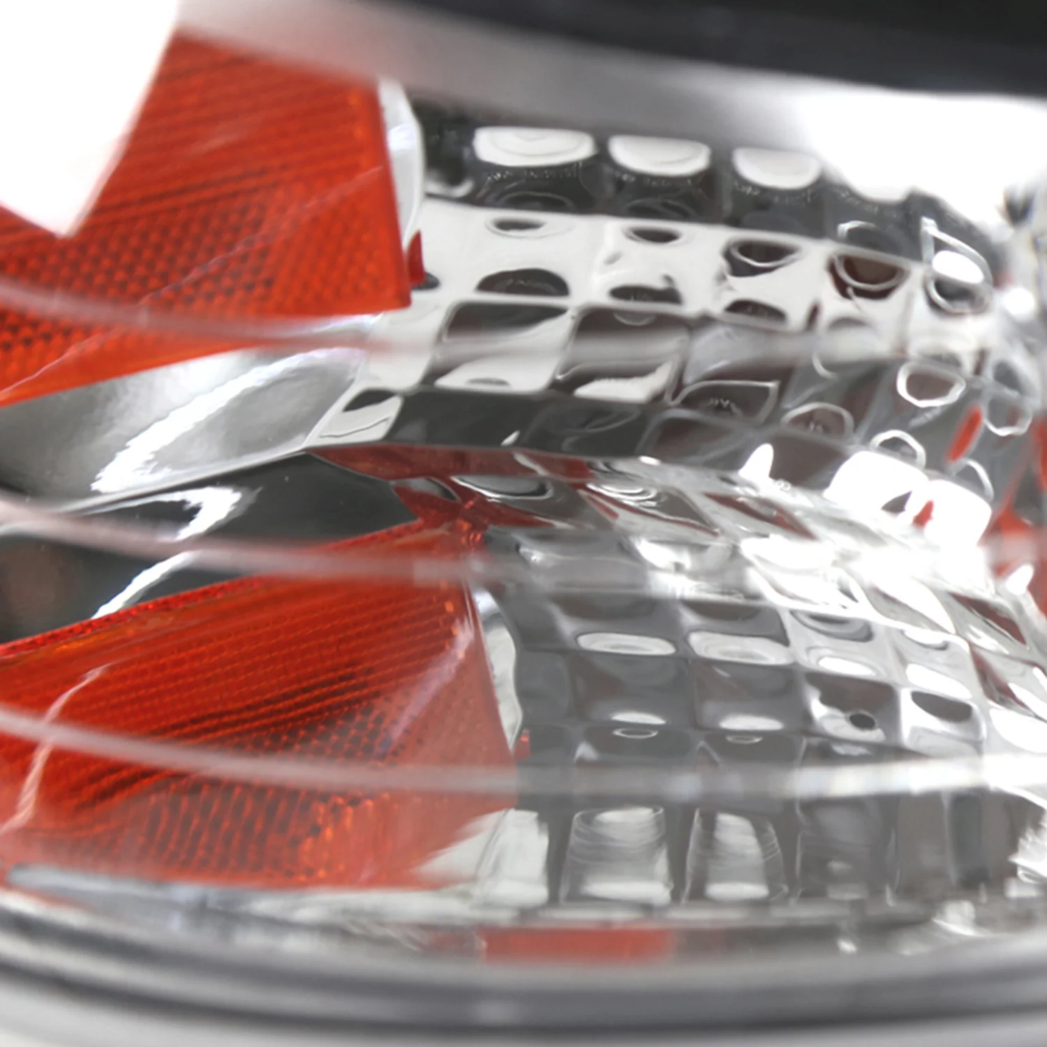 1994-1998 Ford Mustang Corner Parking Turn Signal Lights Chrome/Clear Lens - Image 5