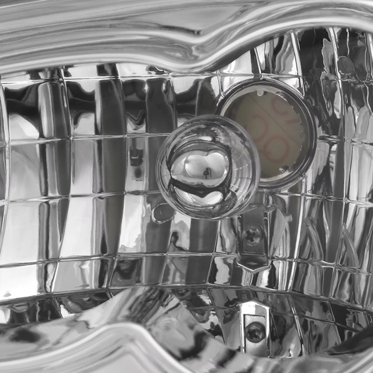 1994-1998 Ford Mustang Factory Style Headlights Chrome Housing/Clear Lens - Image 2