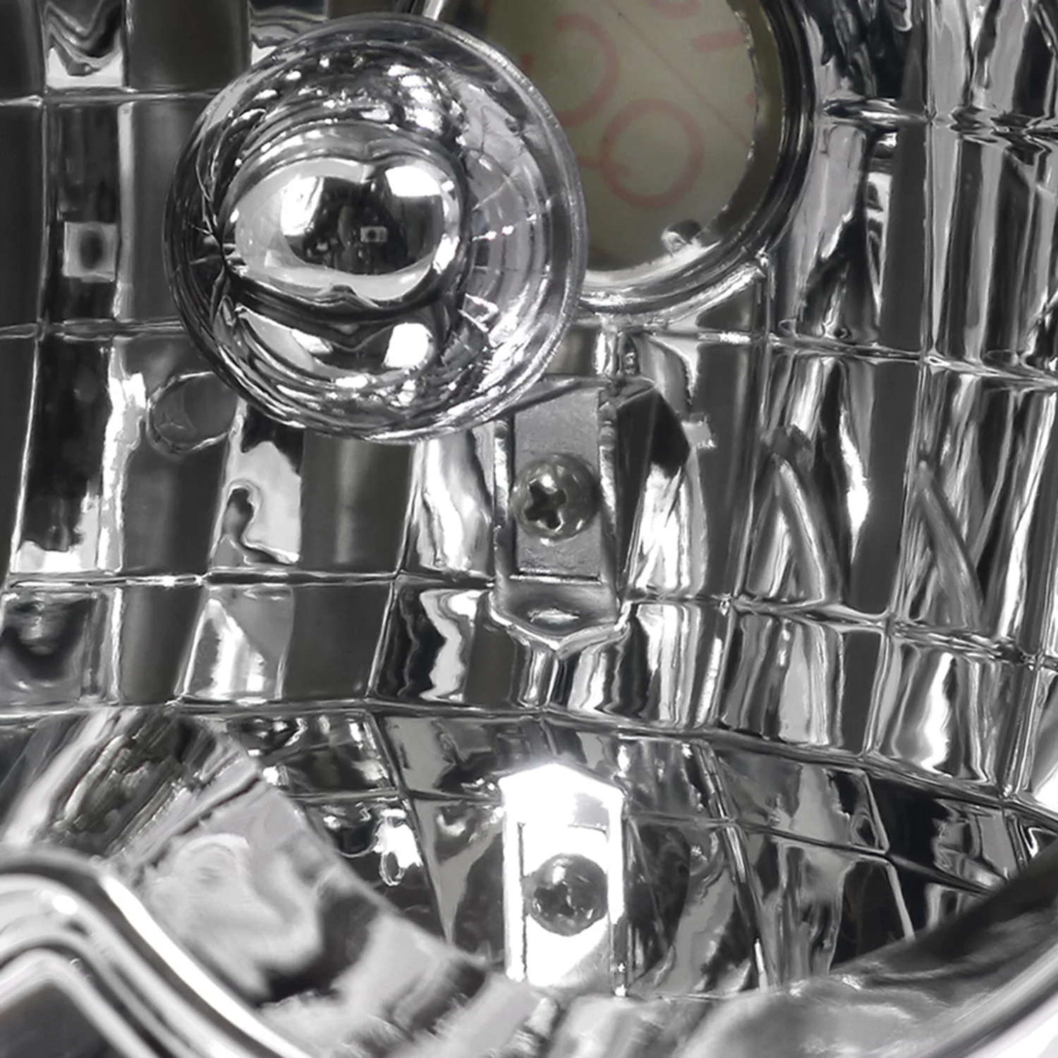 1994-1998 Ford Mustang Factory Style Headlights Chrome Housing/Clear Lens - Image 3