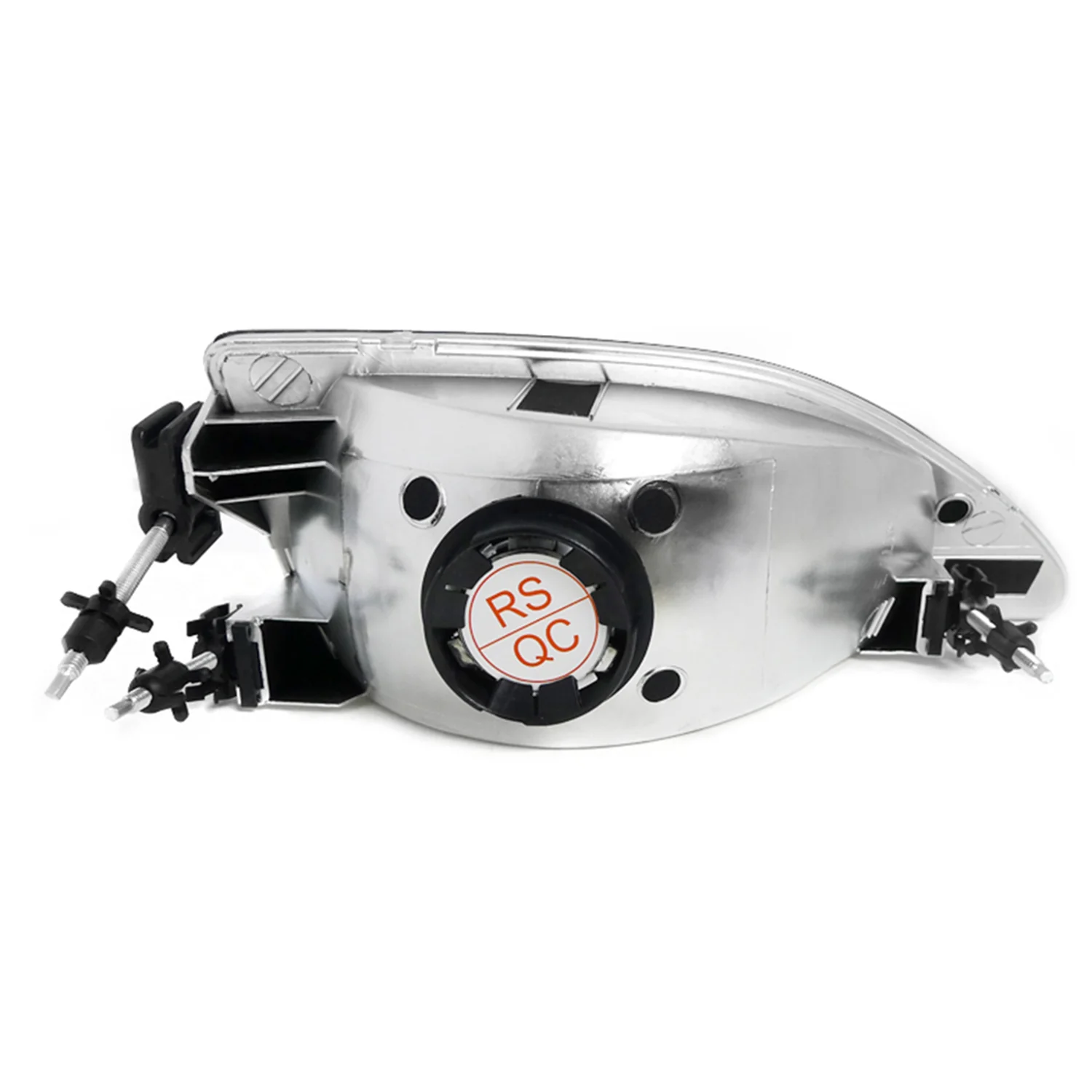 1994-1998 Ford Mustang Factory Style Headlights Chrome Housing/Clear Lens - Image 9