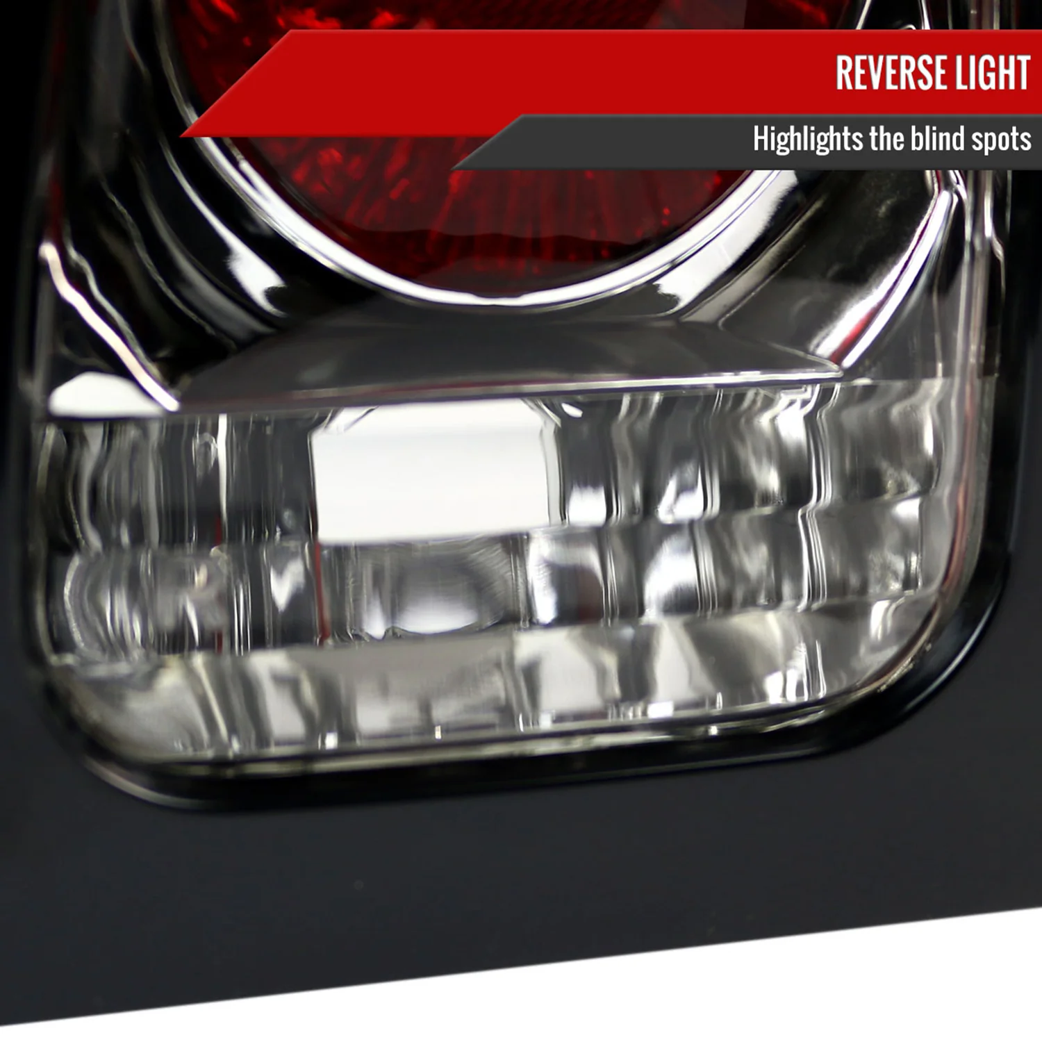 1994-1998 Ford Mustang Tail Lights Chrome Housing/Clear Lens - Image 5