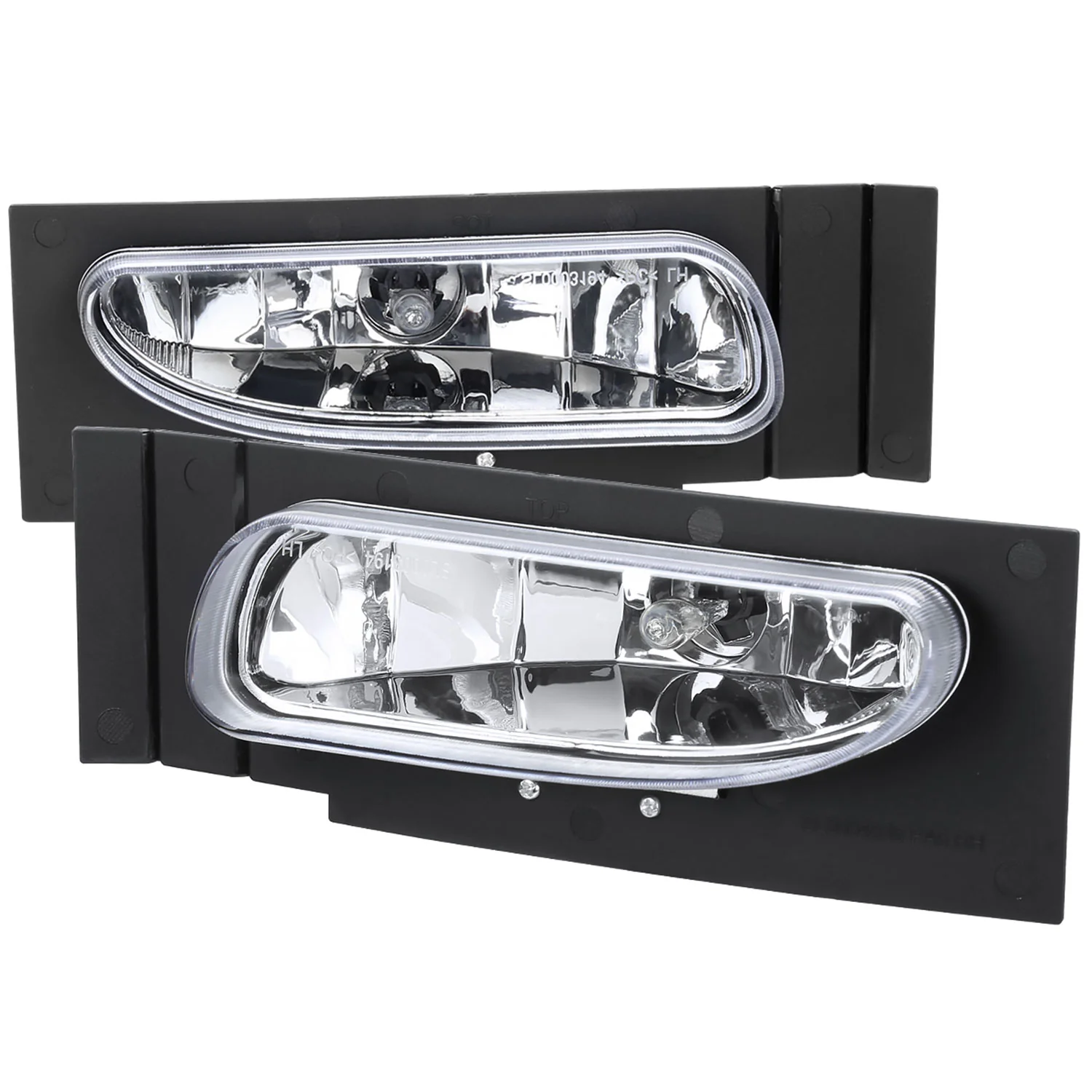 1994-1998 Ford Mustang V6 899 Fog Lights Kit Chrome Housing/Clear Lens